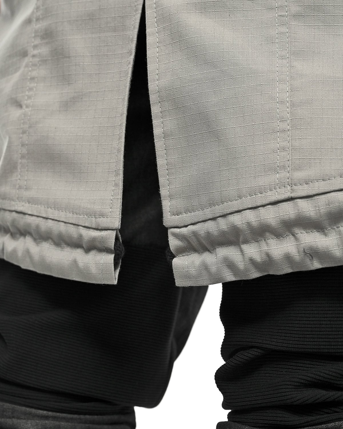 Ripstop High Collar Hexagon Parka - Image 13