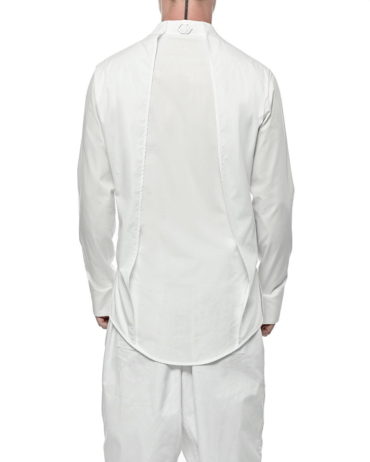 Trigon Layered White Shirt - Image 5