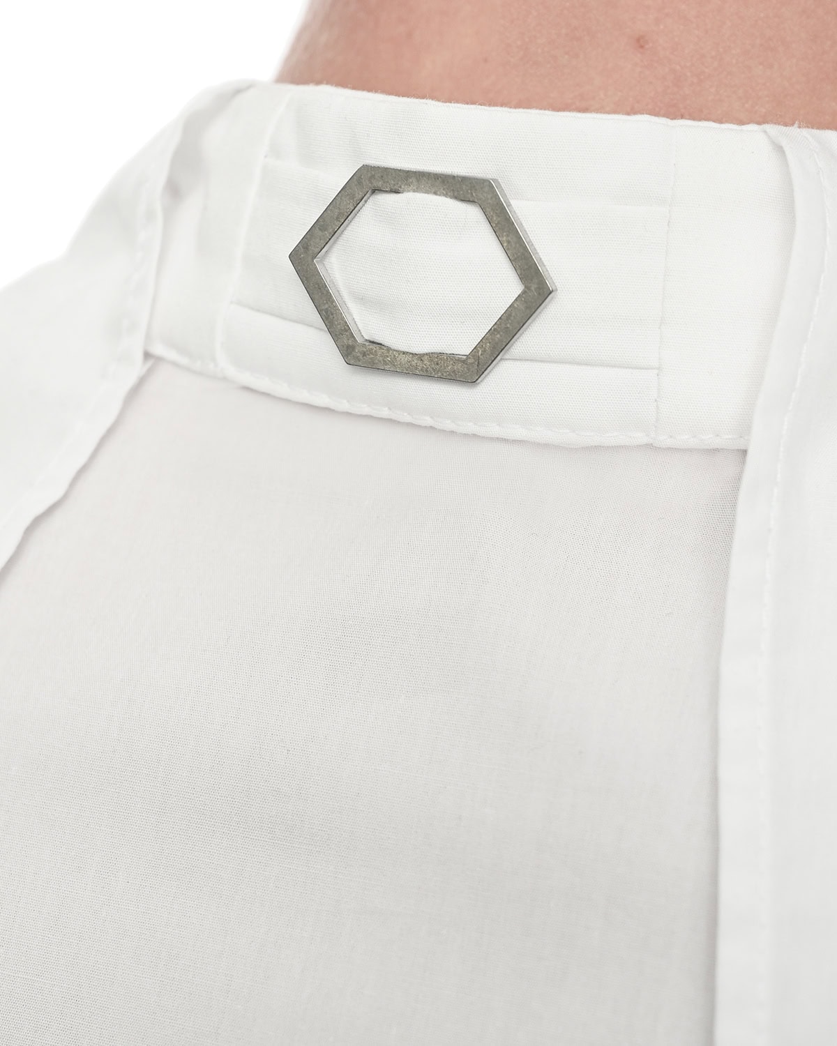 Trigon Layered White Shirt - Image 7