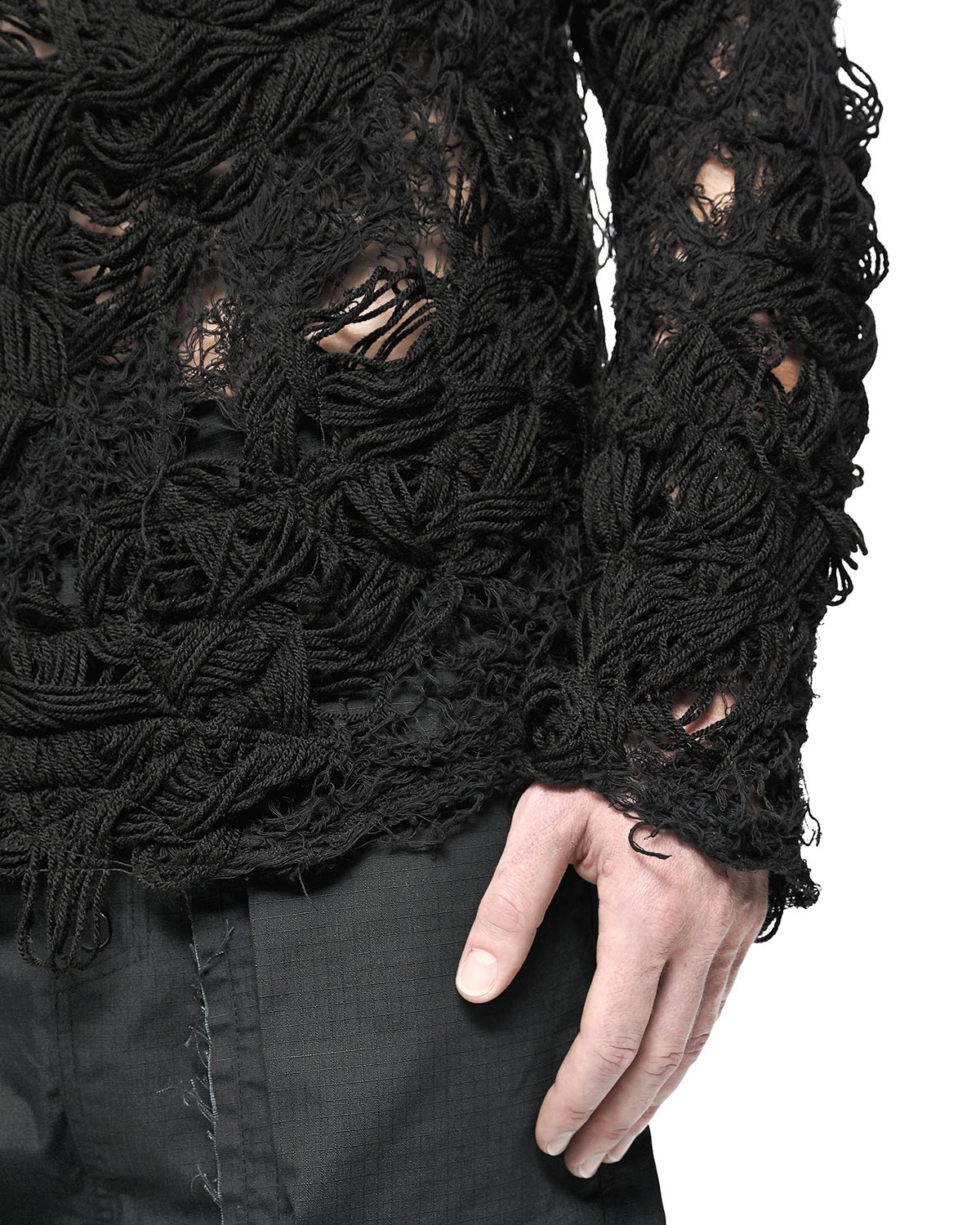 FIBER BOND DIAGON BLEND SWEATER - Image 6