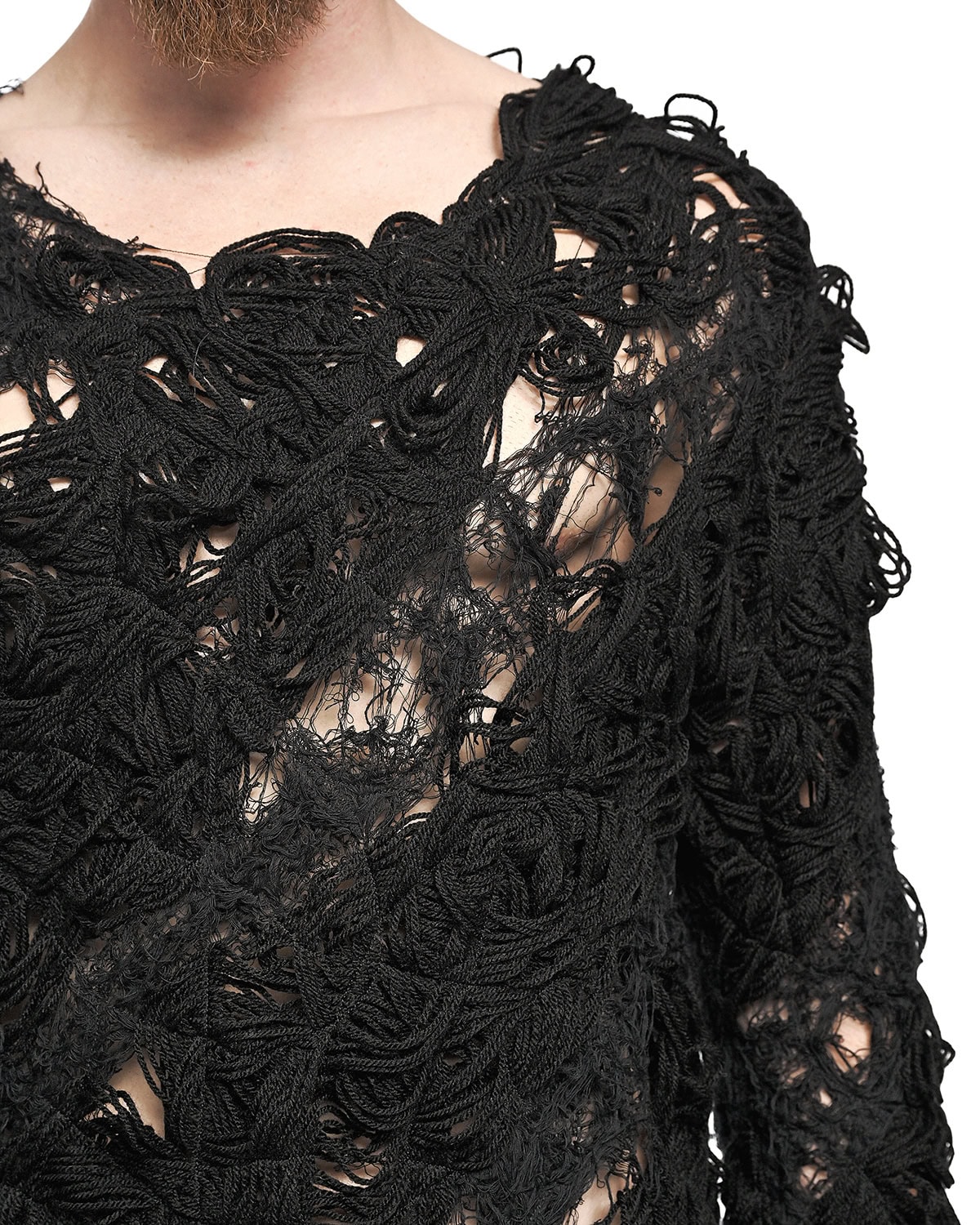 FIBER BOND DIAGON BLEND SWEATER - Image 7