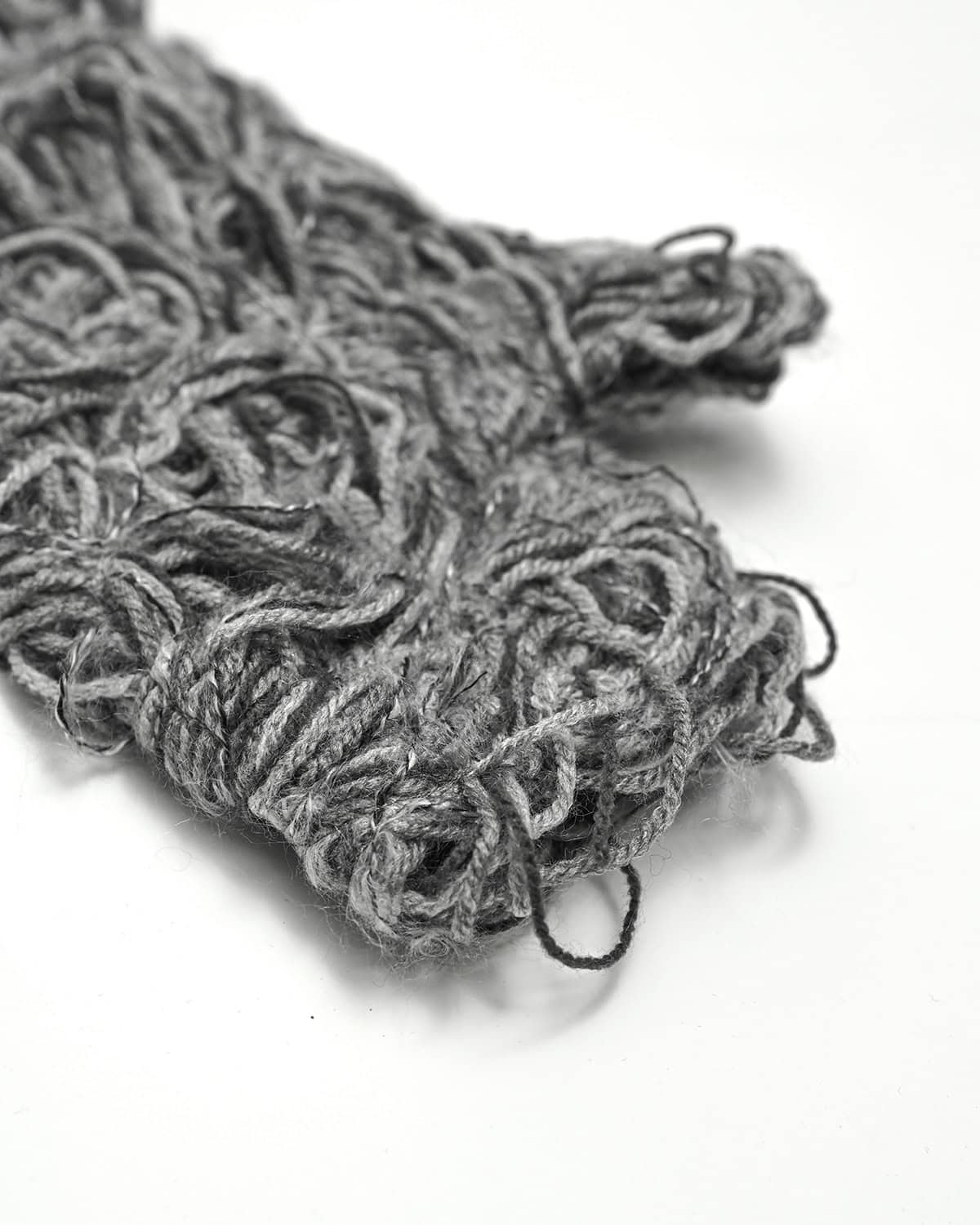 Grey Blend Fiber Bond Hand Sleeves - Image 6