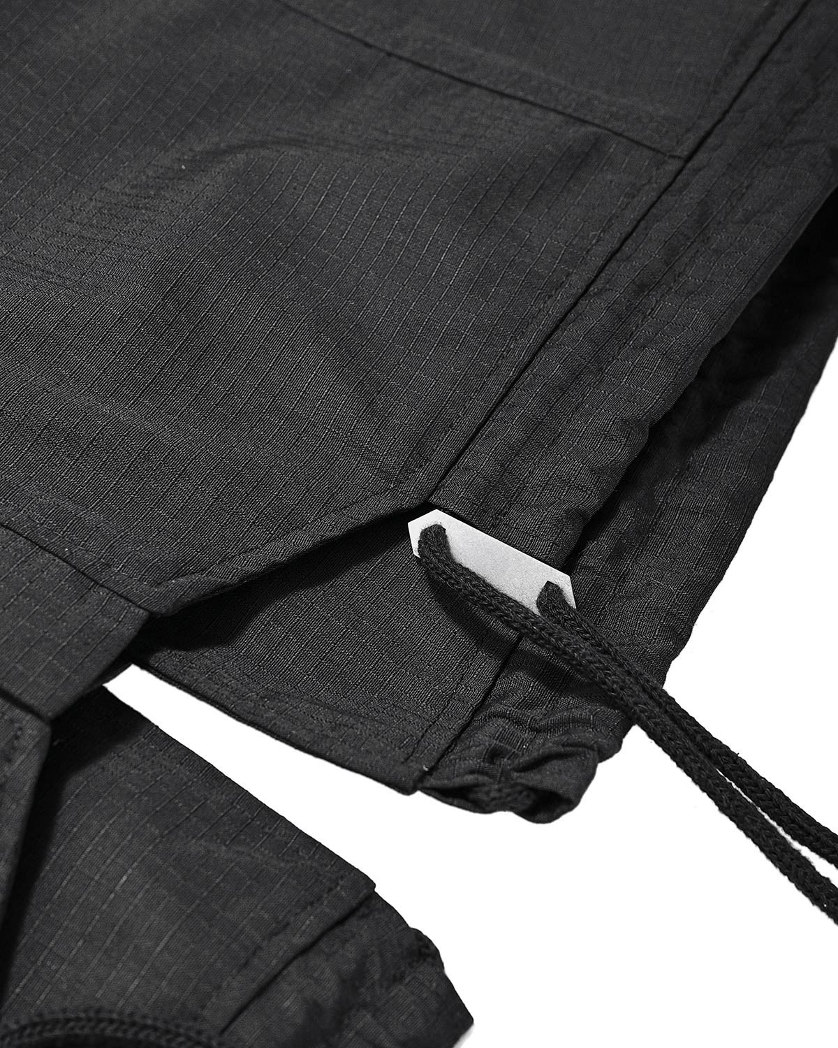 Ripstop Hexagon Black Parka - Image 5