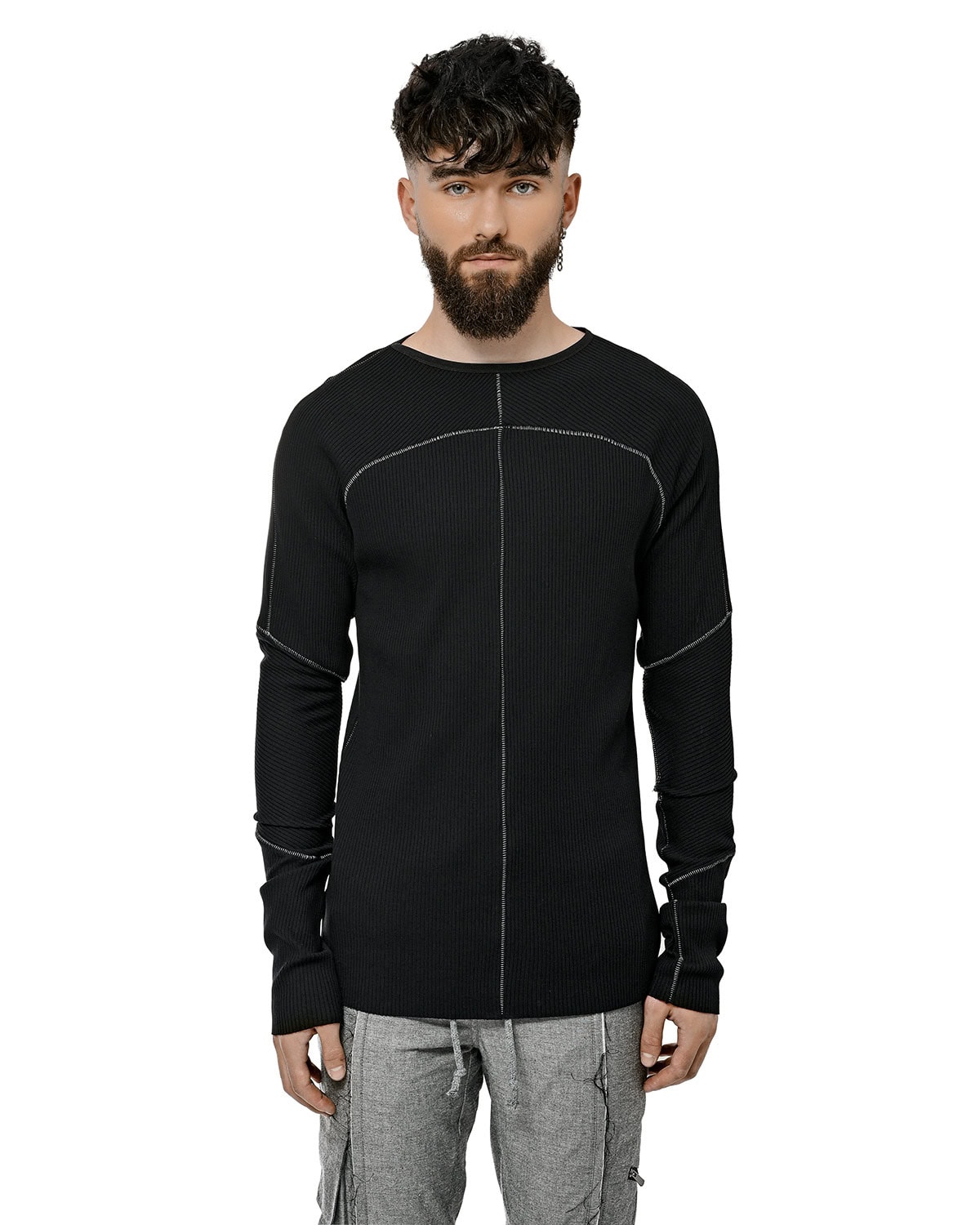 Contrast Scar Elemental Pullover - Image 5