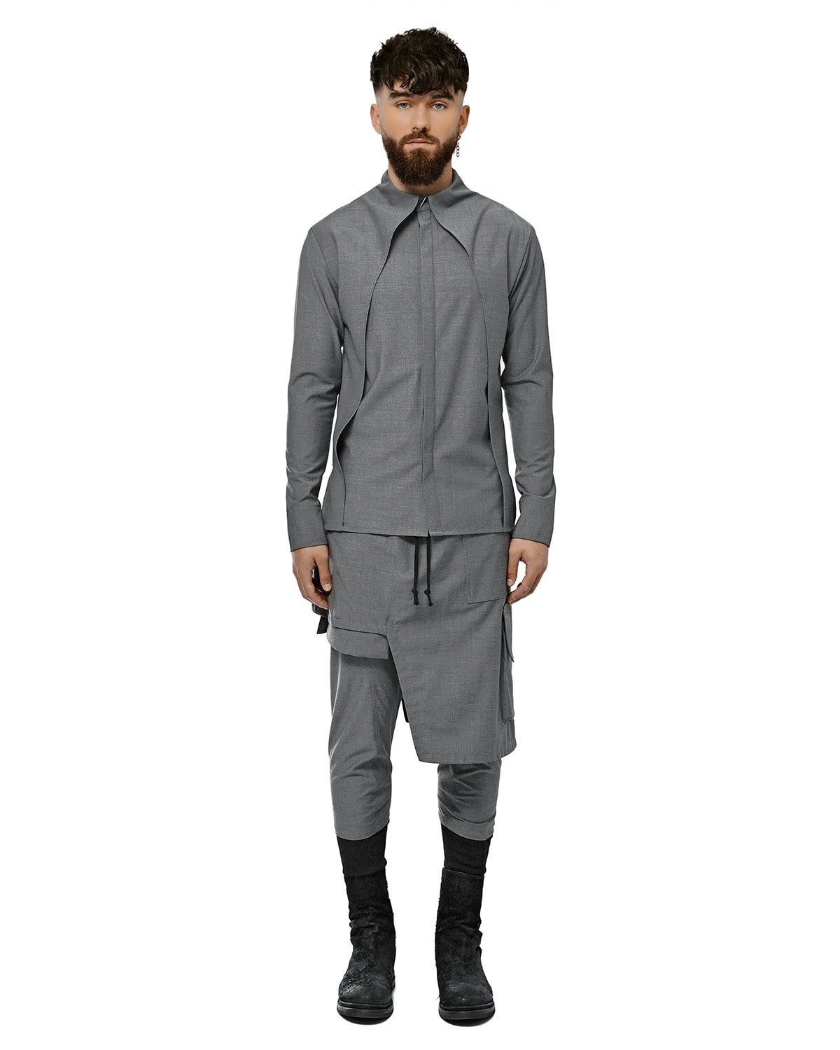 Steel Trigon Collar Shirt - Image 5