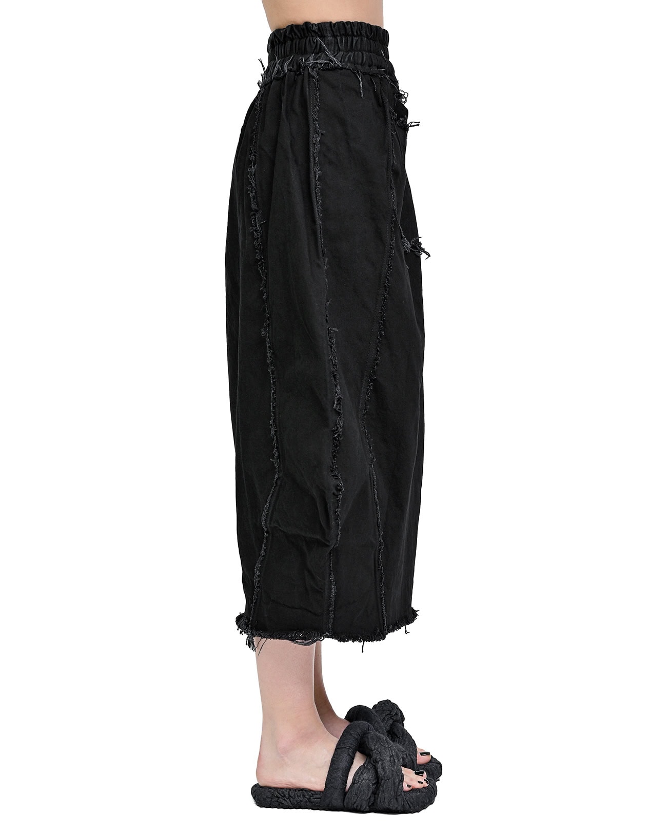 Hexa Denim Wash Volume Skirt - Image 7