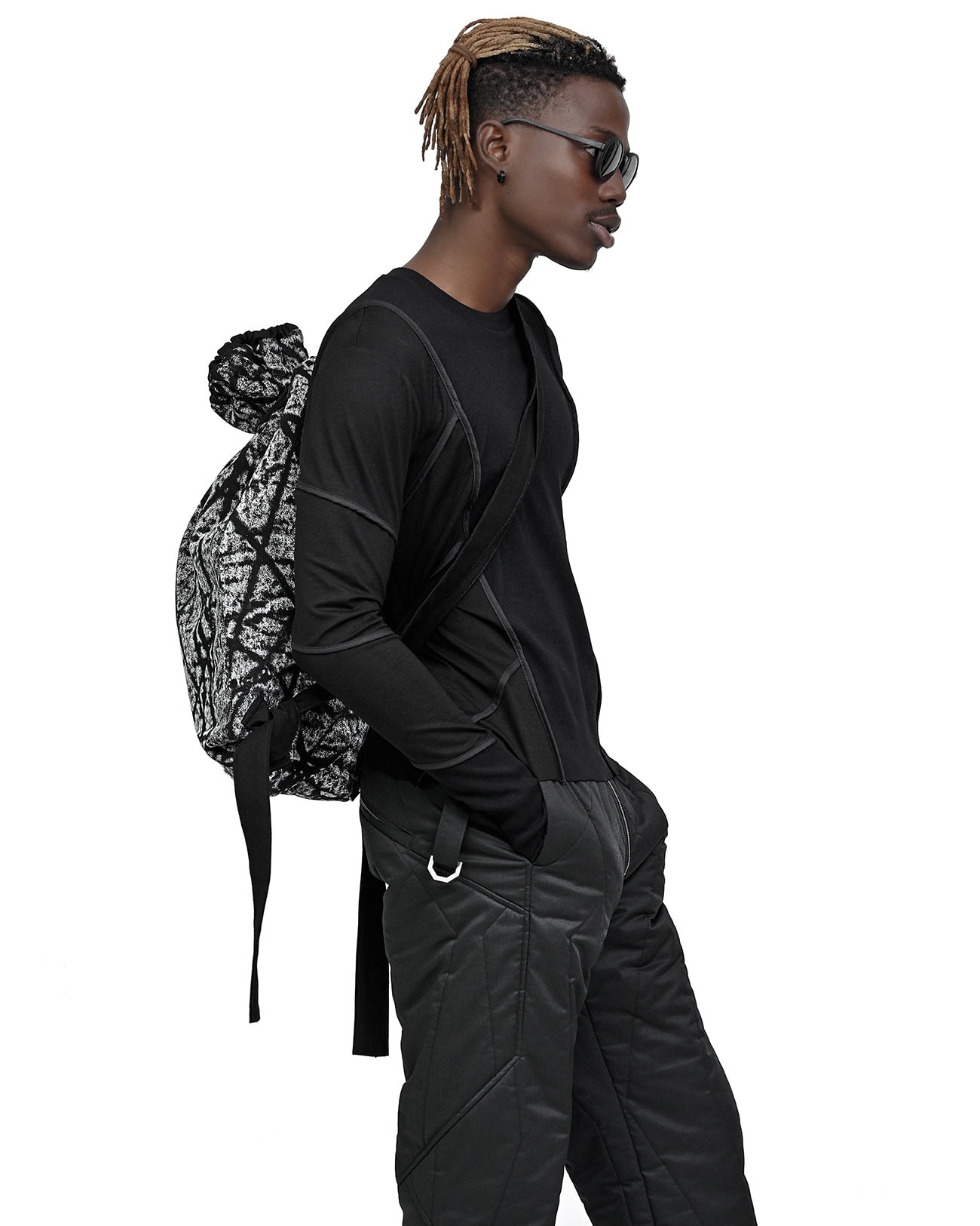 Tachyon Quilt Contrast Kutch Bag - Image 5