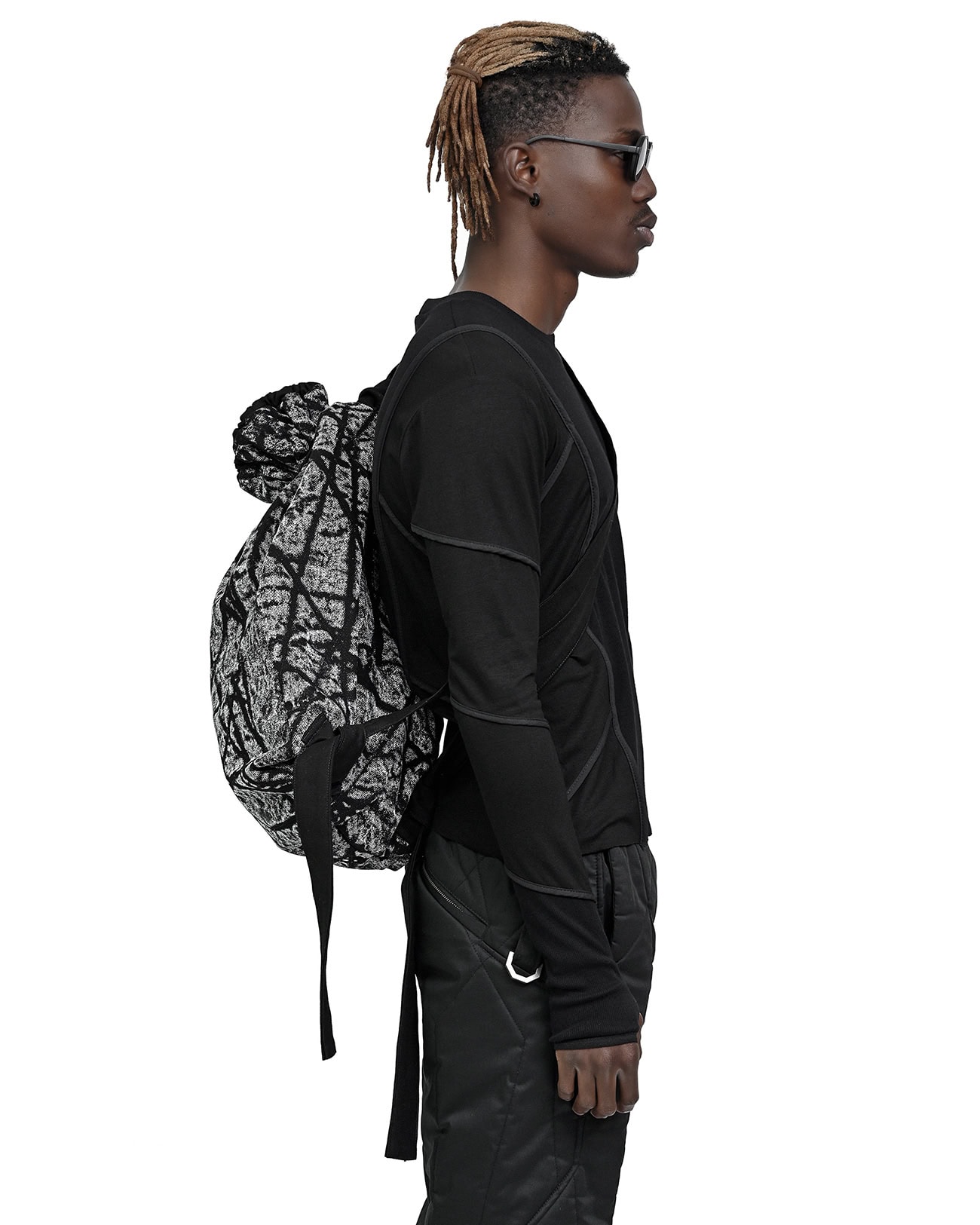 Tachyon Quilt Contrast Kutch Bag - Image 6