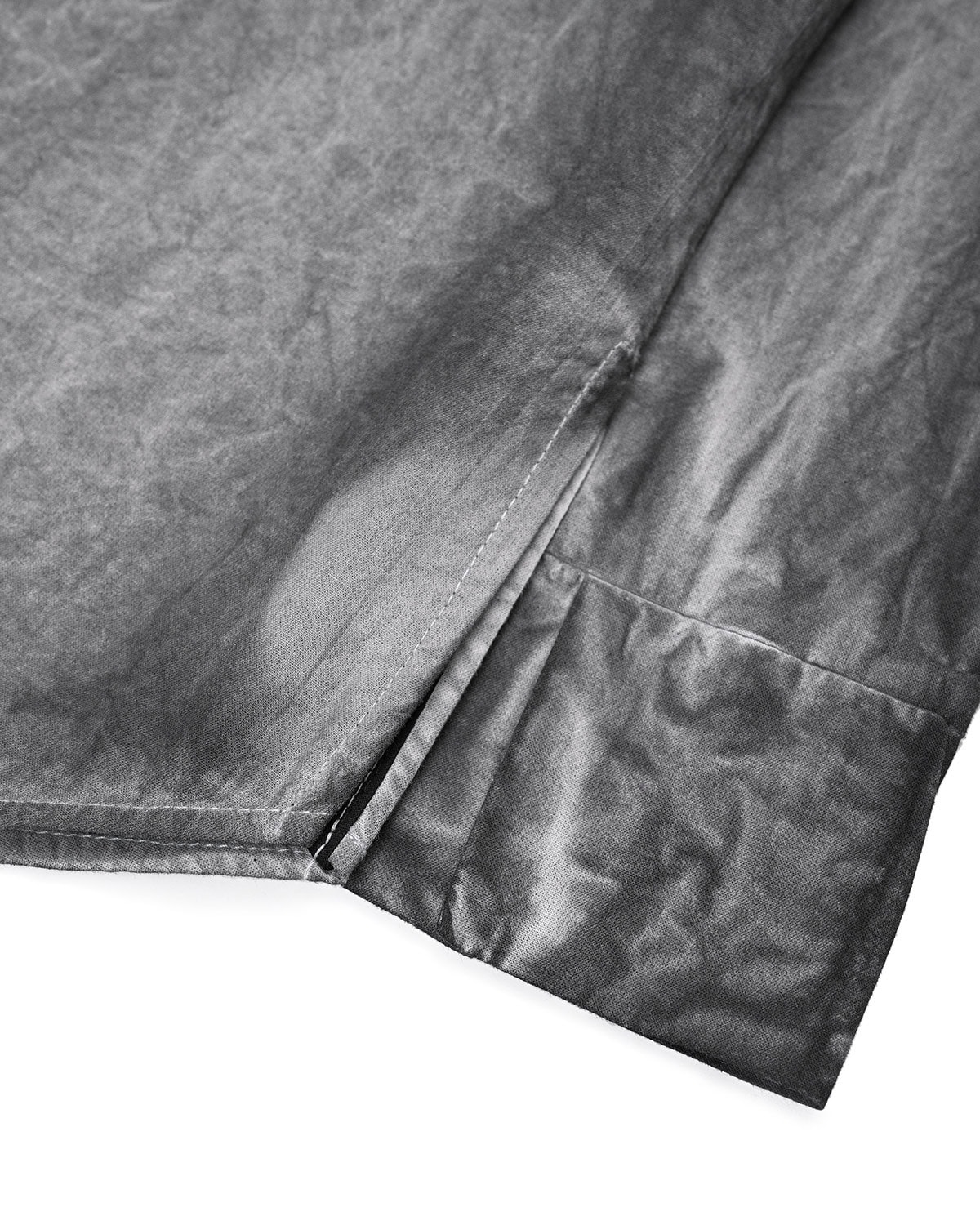 Granite Grey Dyed Collar Shirt