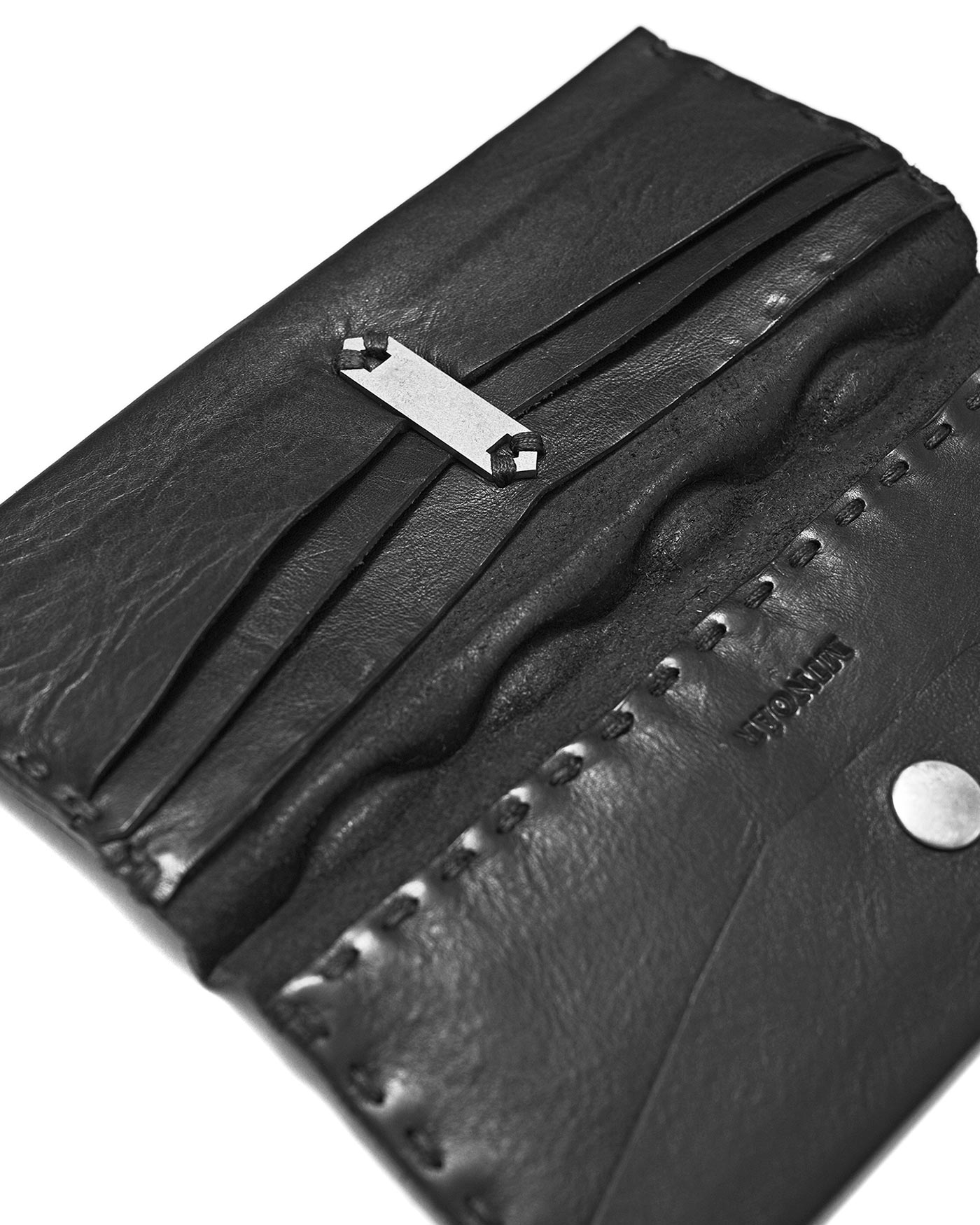 Knuckle Large Leather Wallet - Image 9