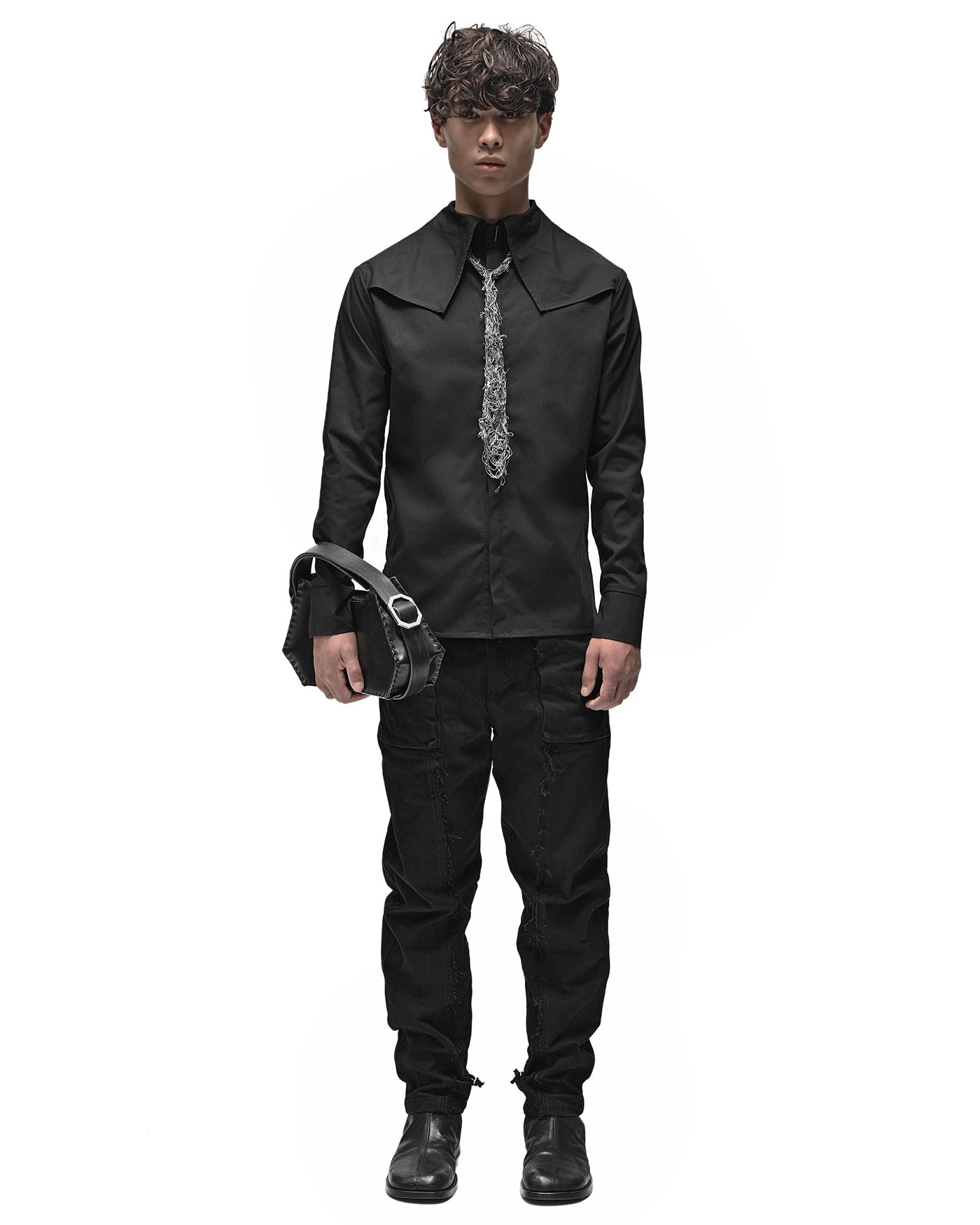 Oracle Leather Shoulder Hexa Bag - Image 8