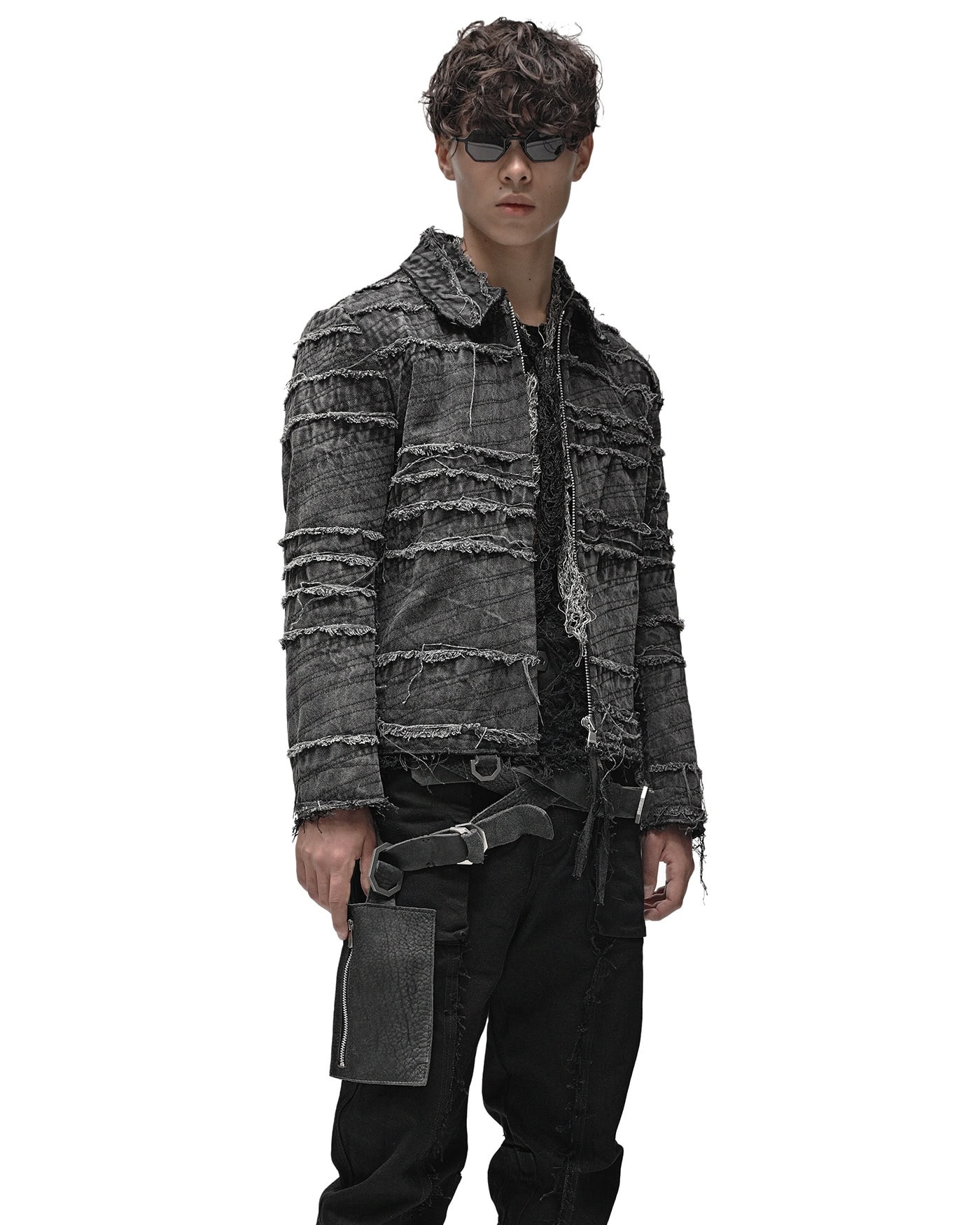 Ashes Linear Cut Washed Jacket - Image 11