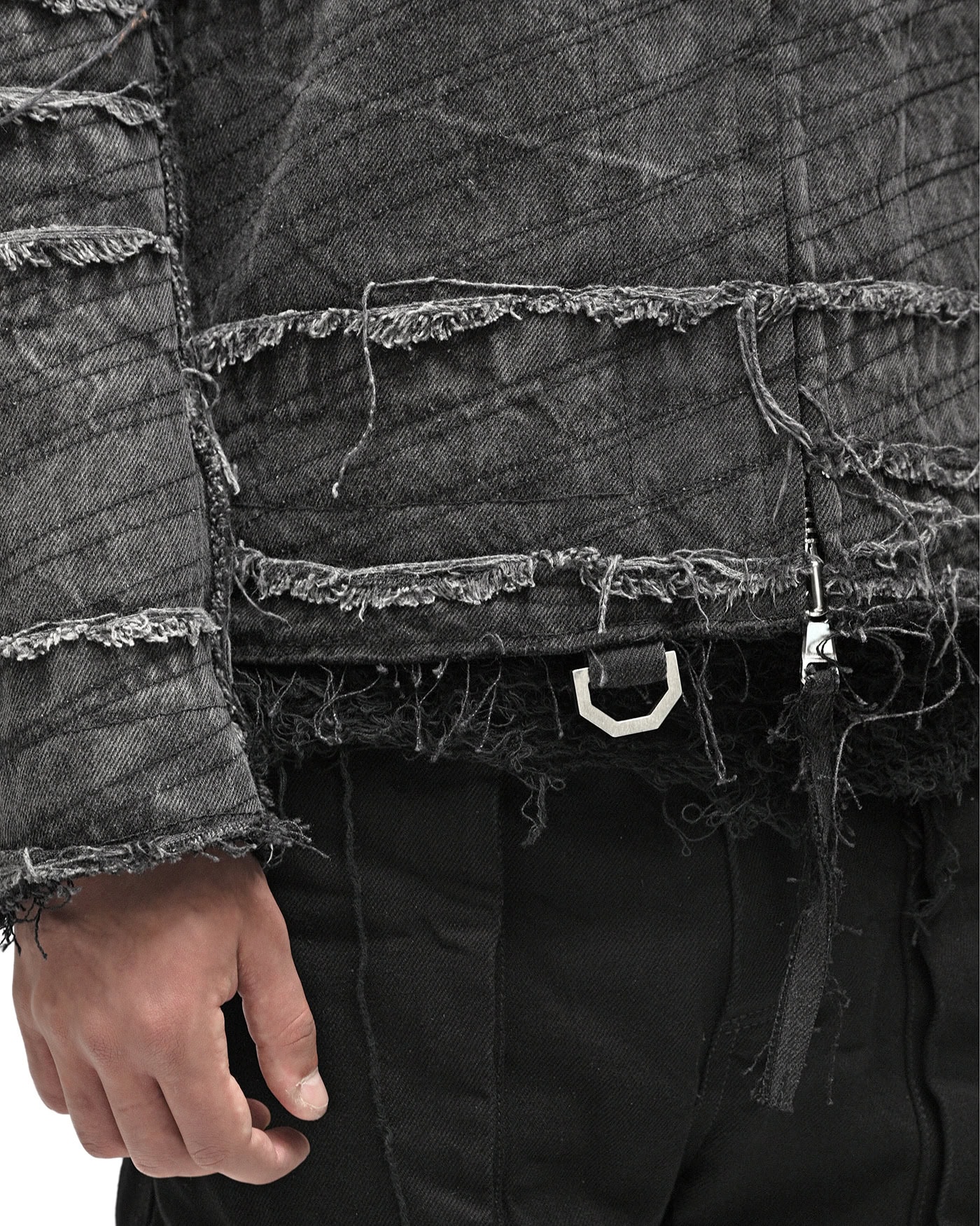 Ashes Linear Cut Washed Jacket - Image 10