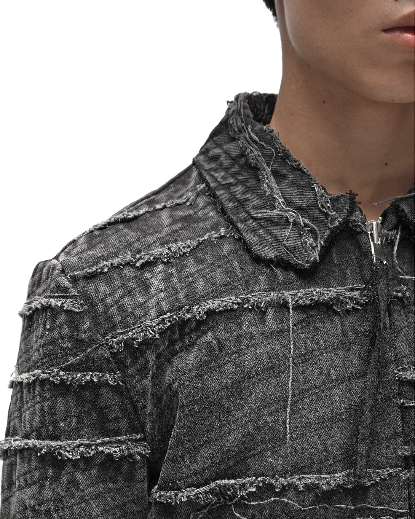 Ashes Linear Cut Washed Jacket - Image 8