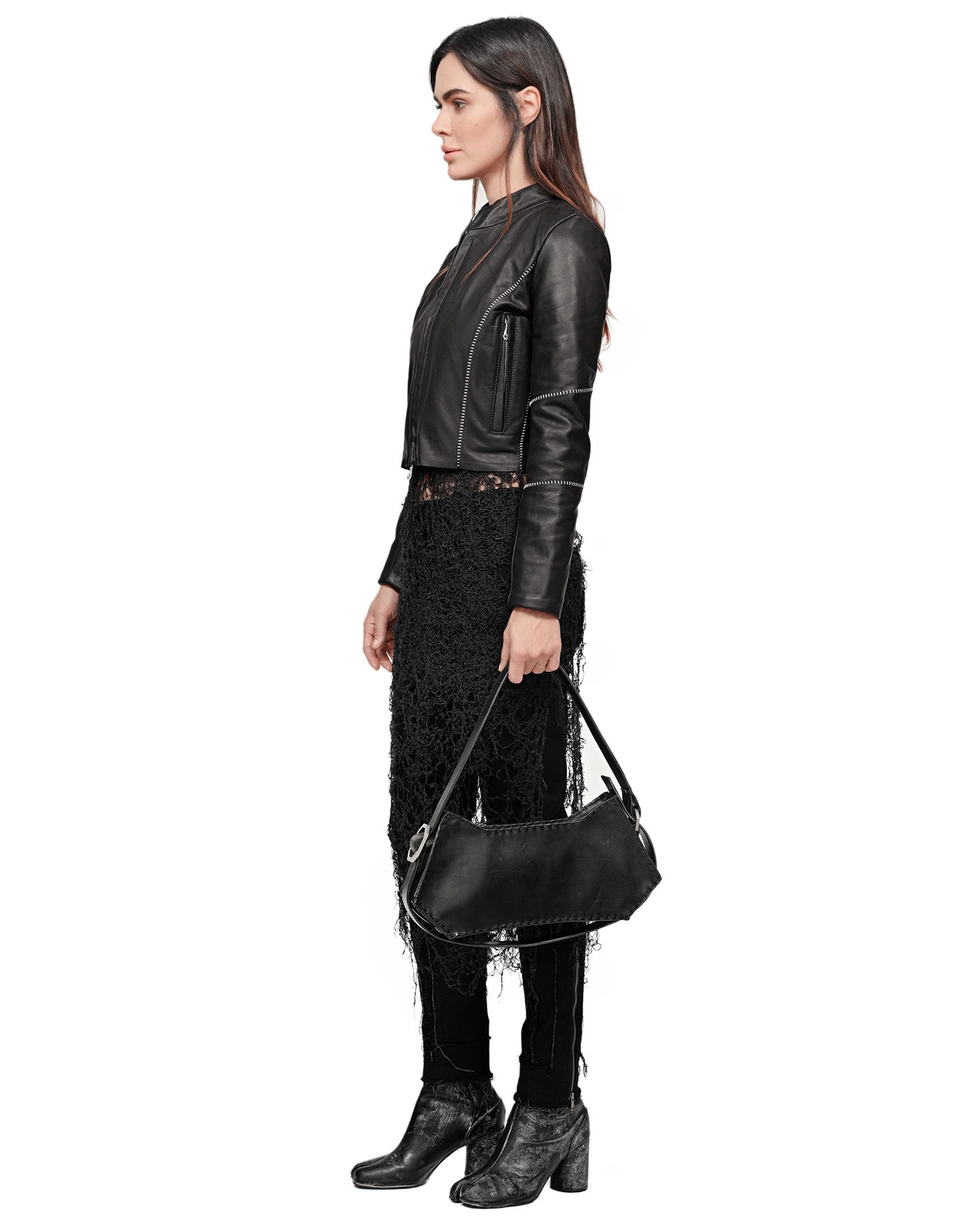 Oracle Leather Shoulder Hexa Bag - Image 12
