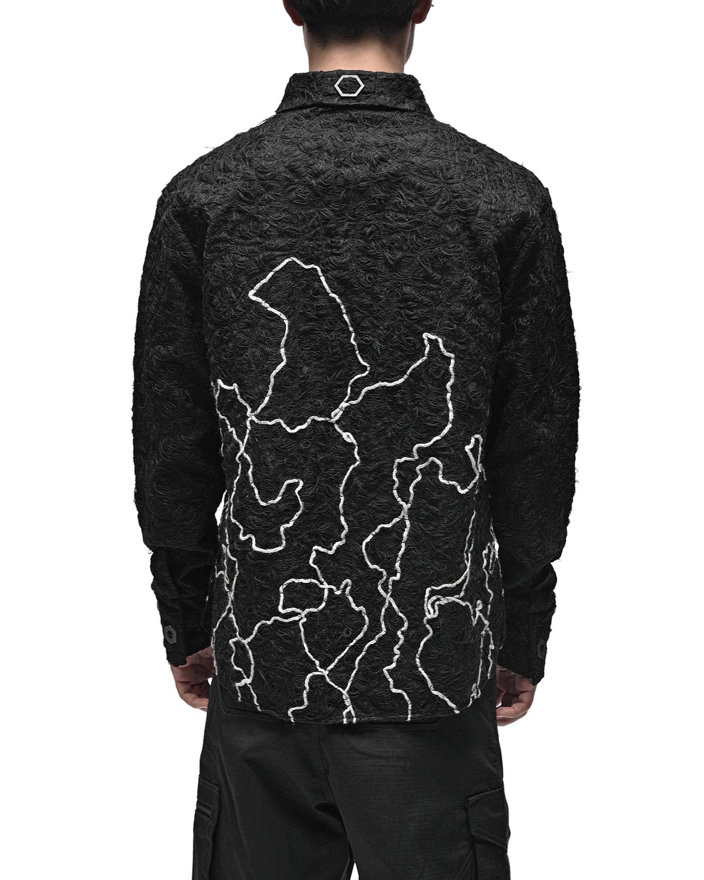 Fiber Bond Ashes Collar Overshirt - Image 6