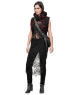 Denim Slim Fit Zip Cuff Pants