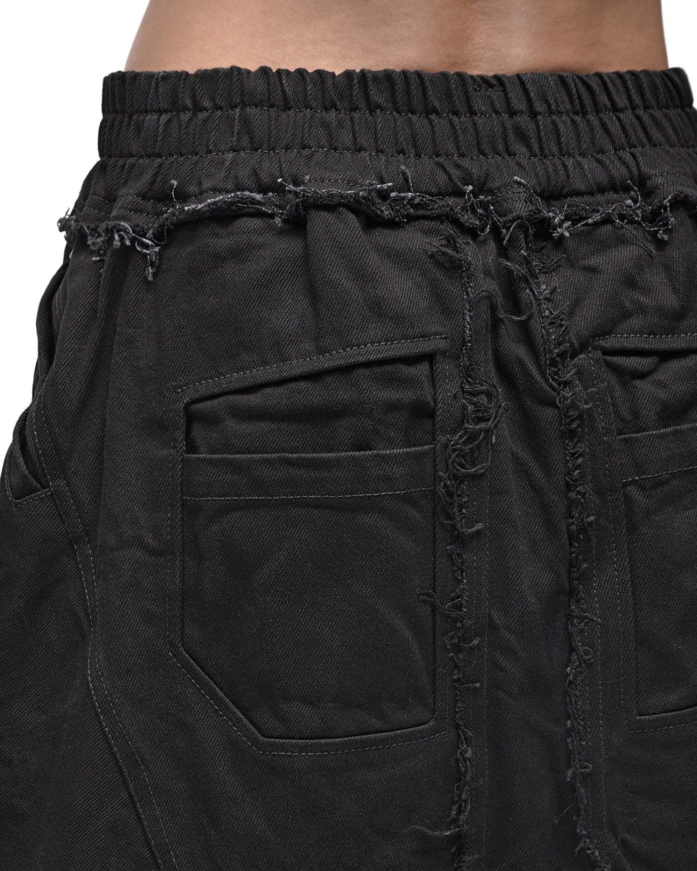 Multi-Cut Denim Washed Construct Shorts - Image 8