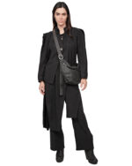 Soft Layers Asymmetry Skirt Pants