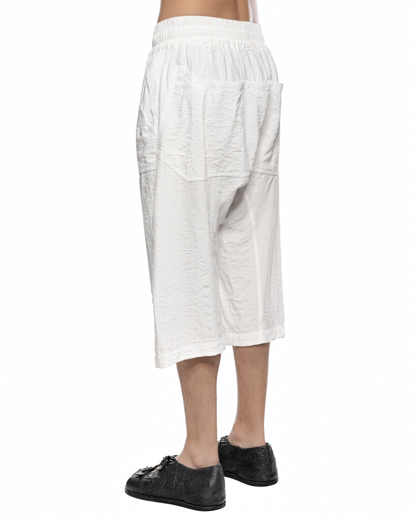 Array Drawstring Crop Shorts - Image 5