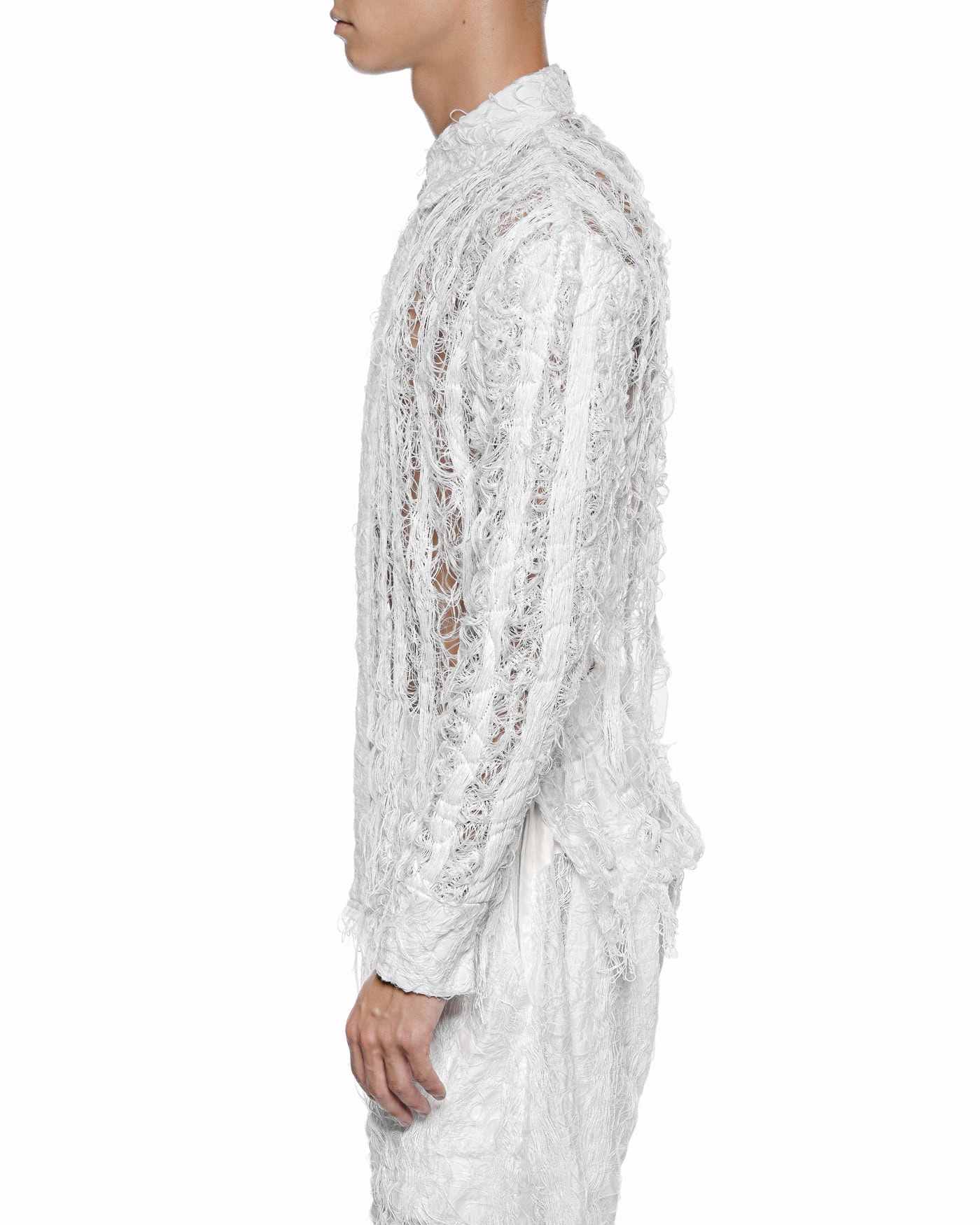 Filamentous Collar Optic Shirt - Image 6