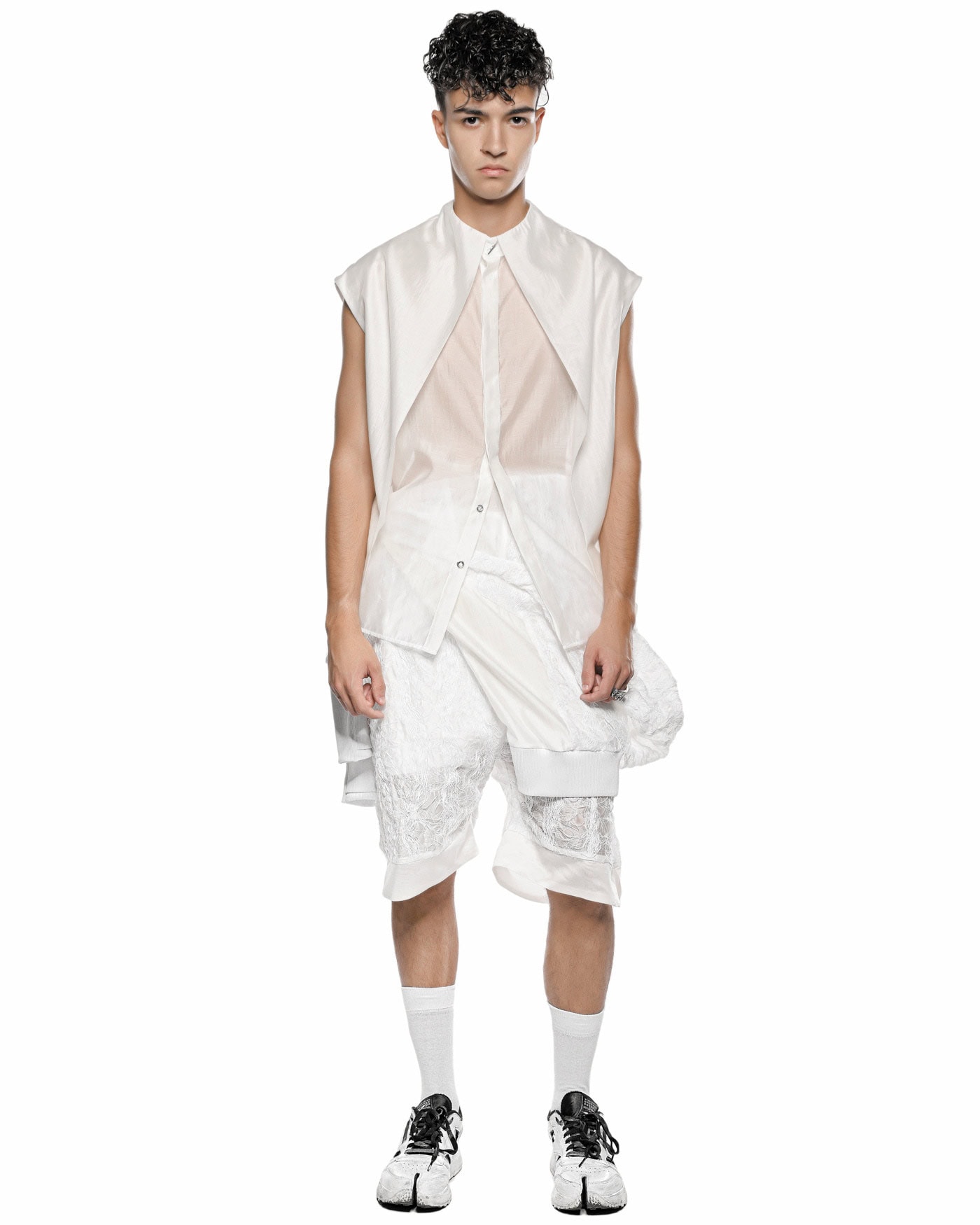 Filamentous Shell Wide Shorts - Image 8