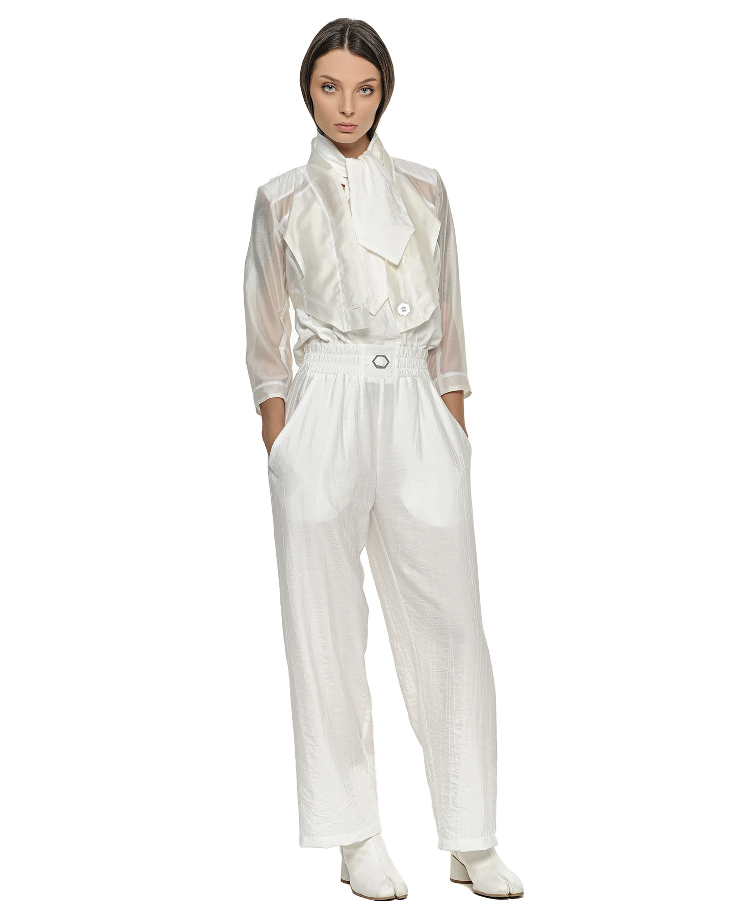 Array Bone Ascot Tie - Image 6