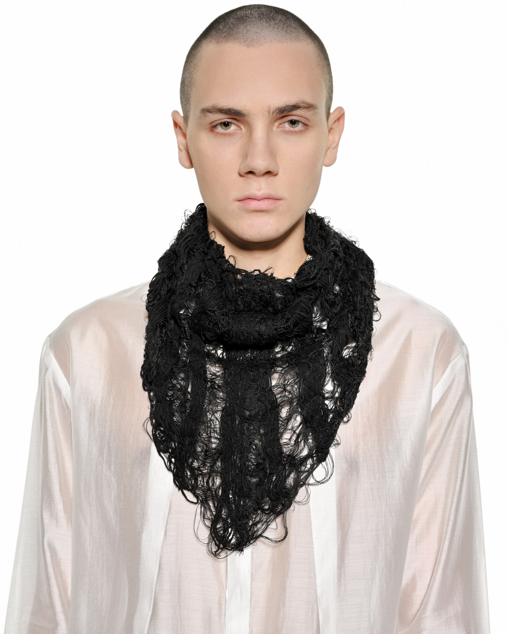 Filamentous Bandana Dark Scarf - Image 6