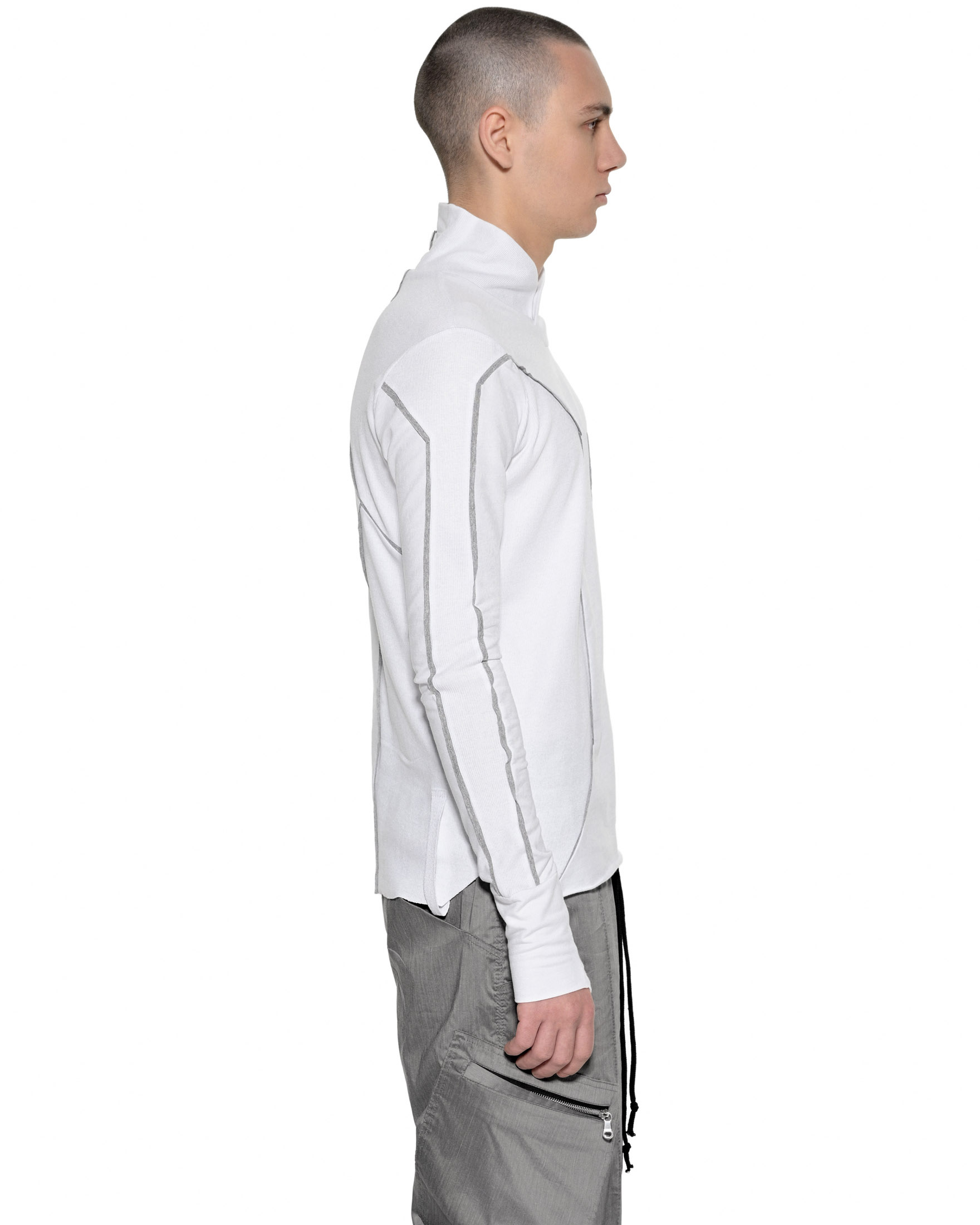 Cluster External Seam Collar Sweater - Image 5