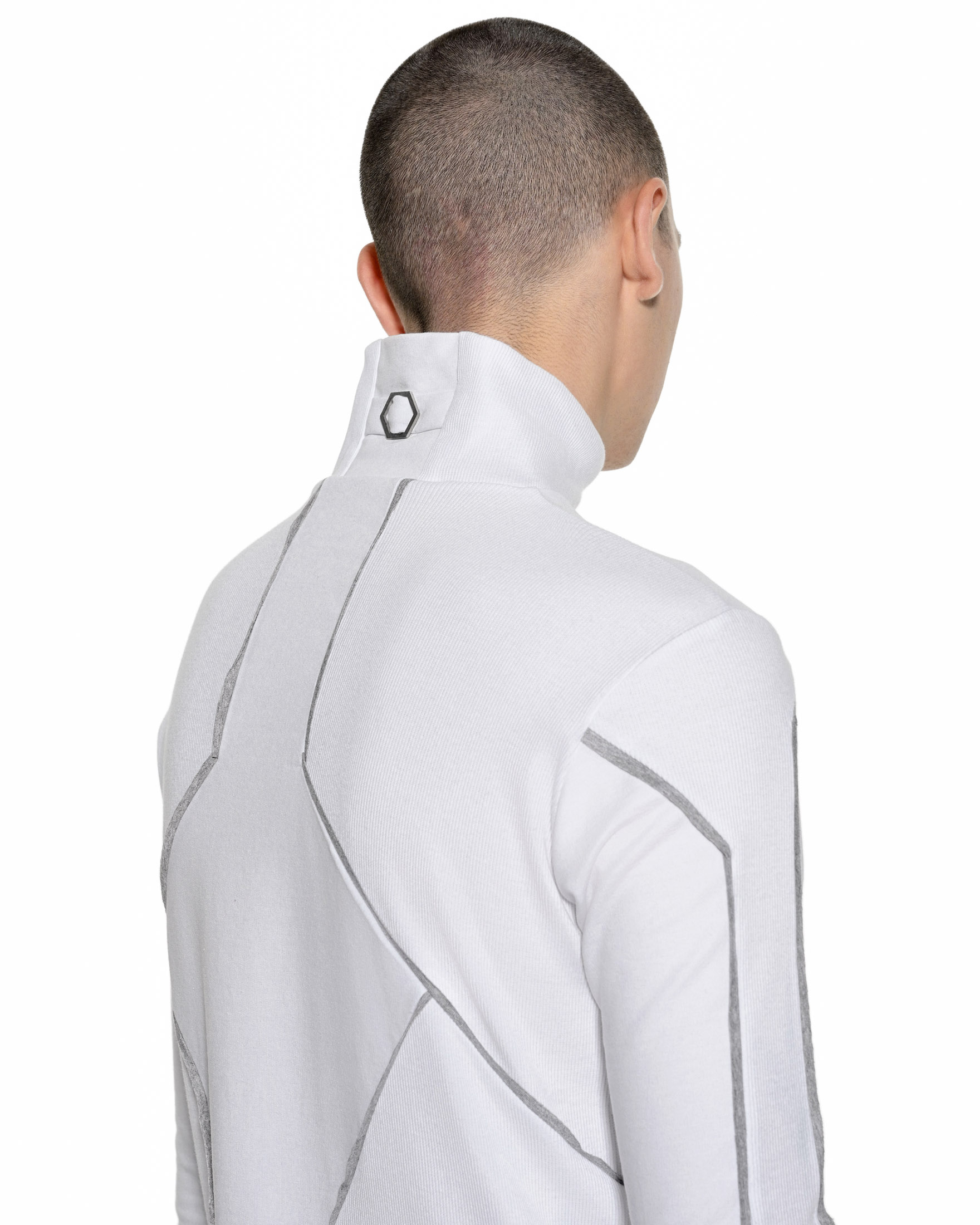 Cluster External Seam Collar Sweater - Image 6