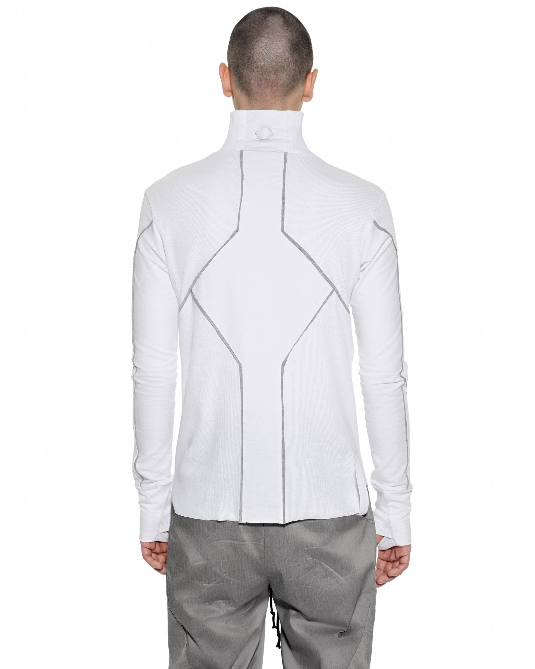 Cluster External Seam Collar Sweater - Image 7