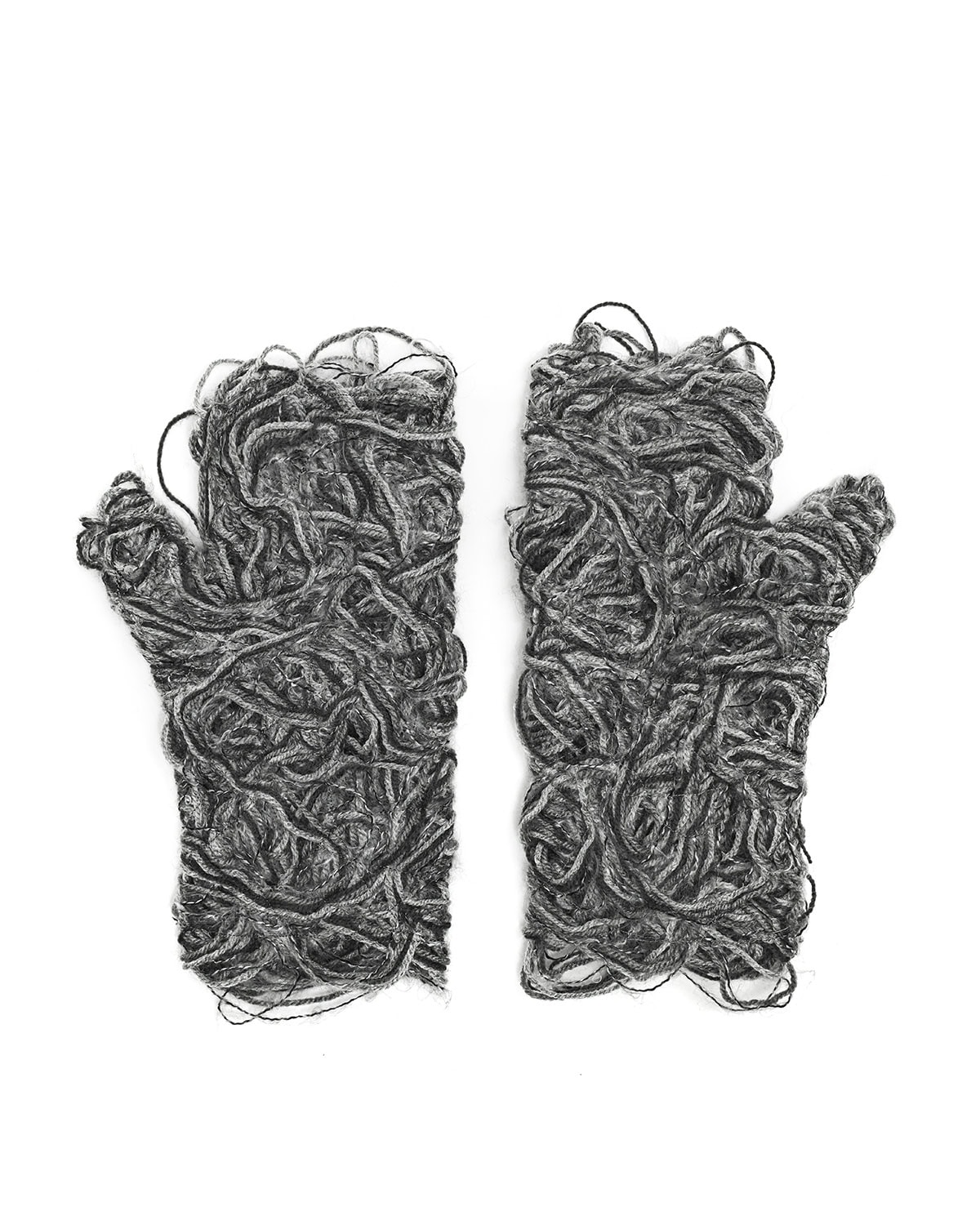 Grey Blend Fiber Bond Hand Sleeves