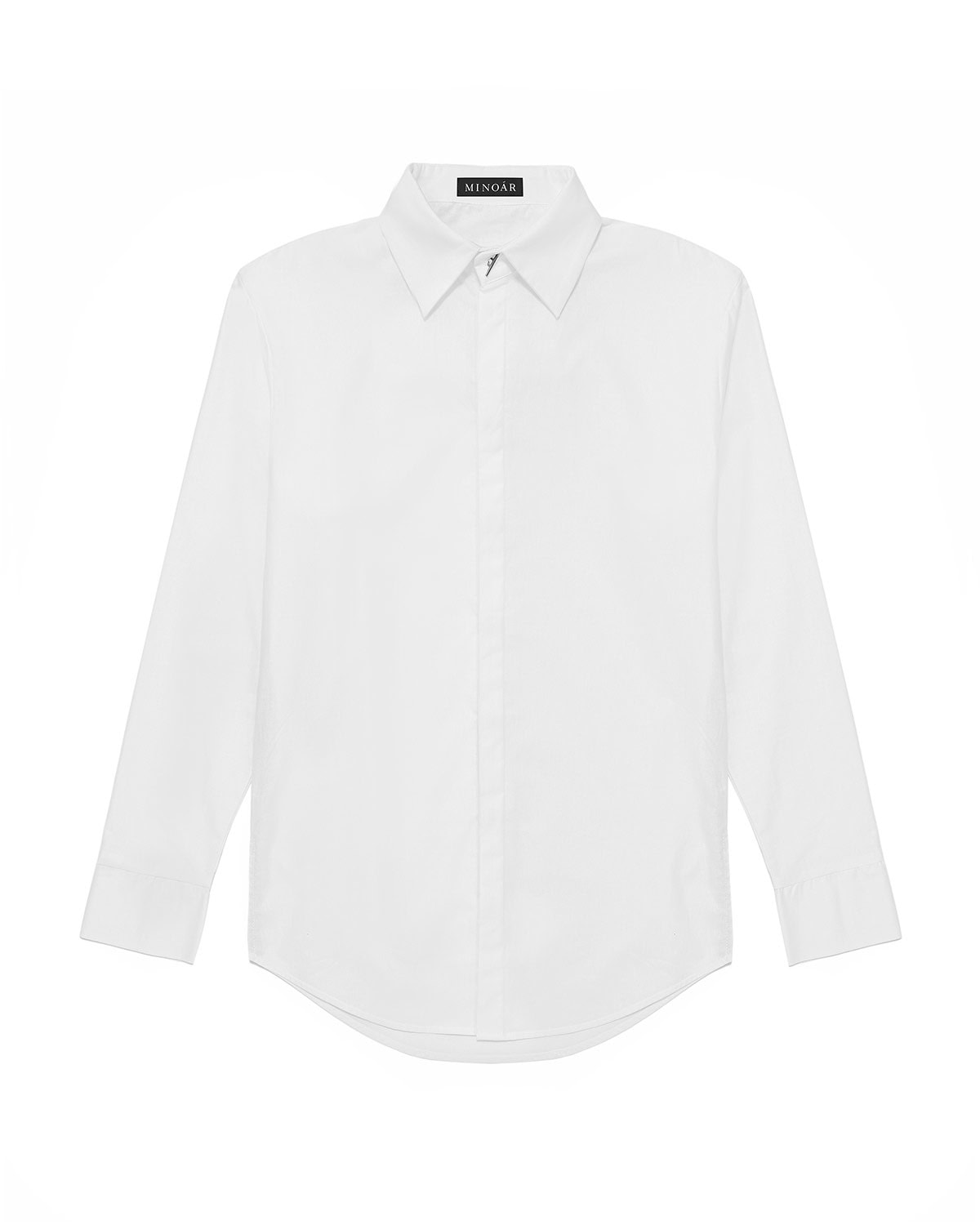 Elemental White Collar Shirt