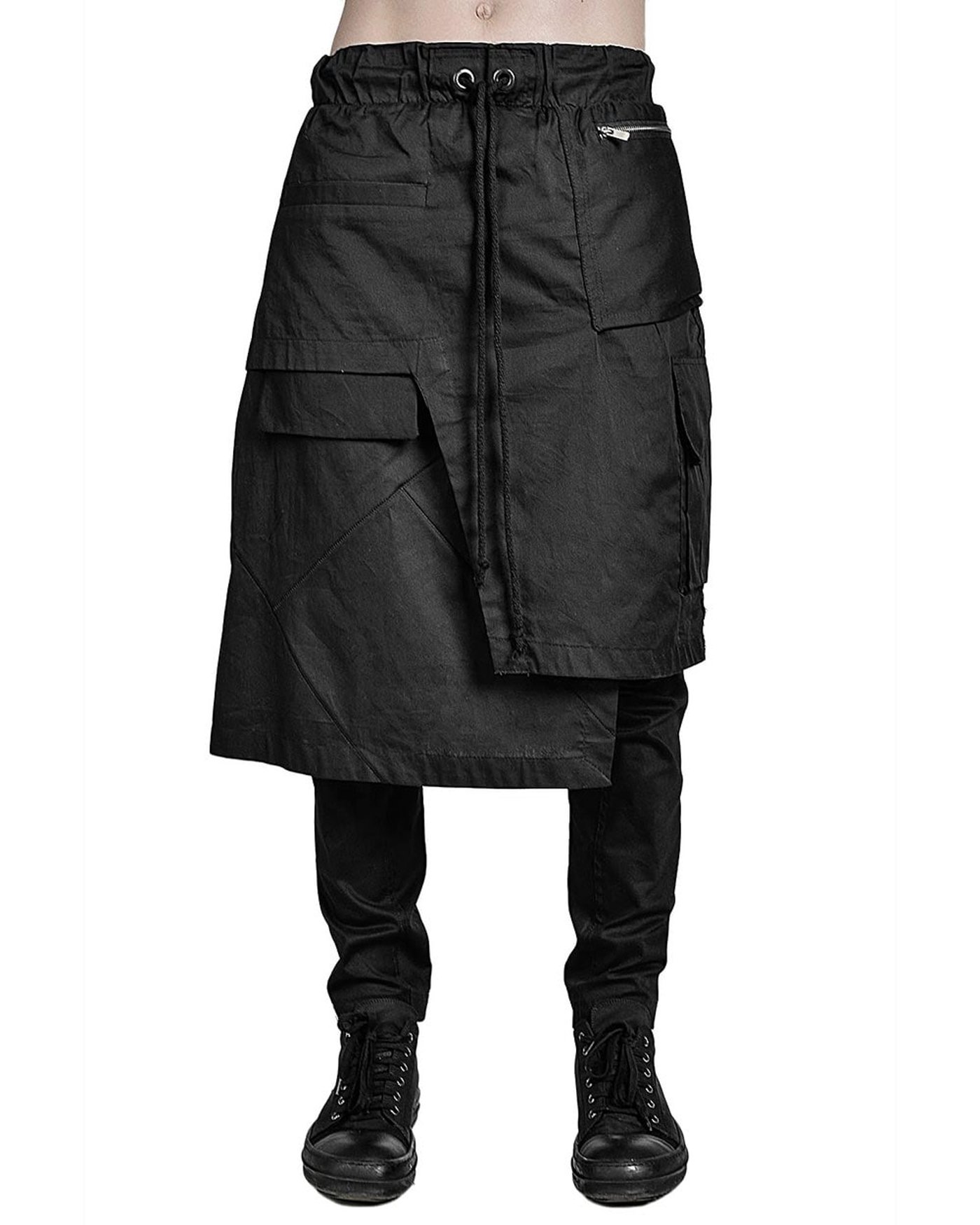 CARGO ASYMMETRIC SKIRT