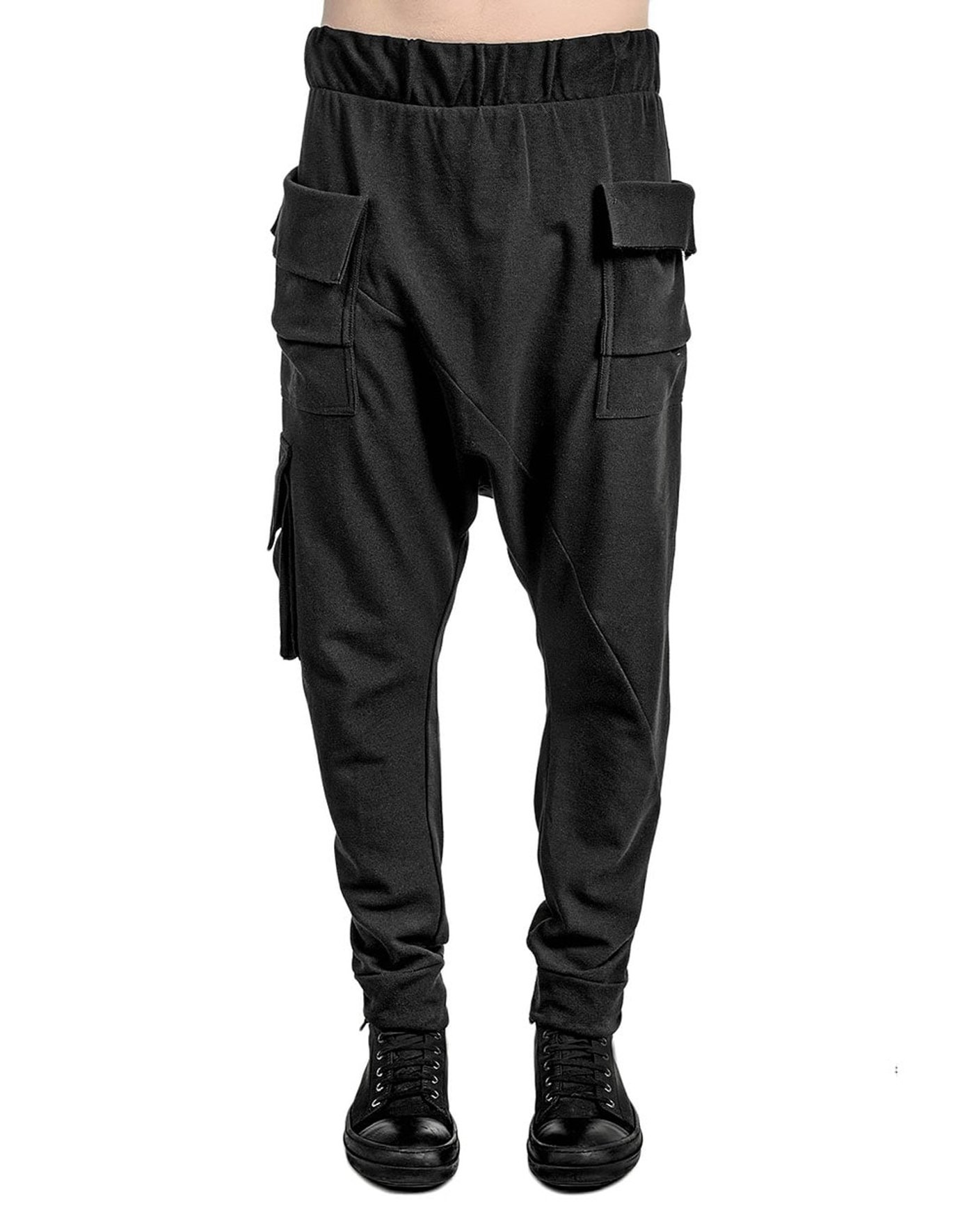 Cargo Drop Crotch Shifted Pants