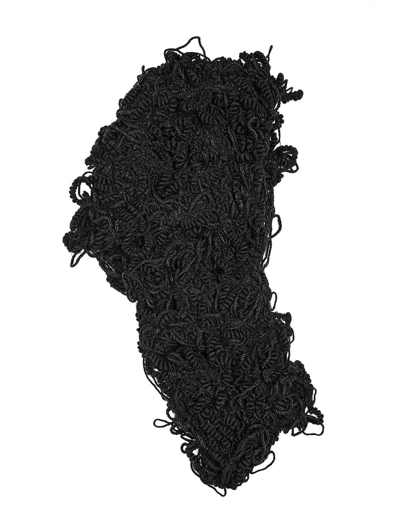 Black Fiber Bond Hood & Neck Warmer