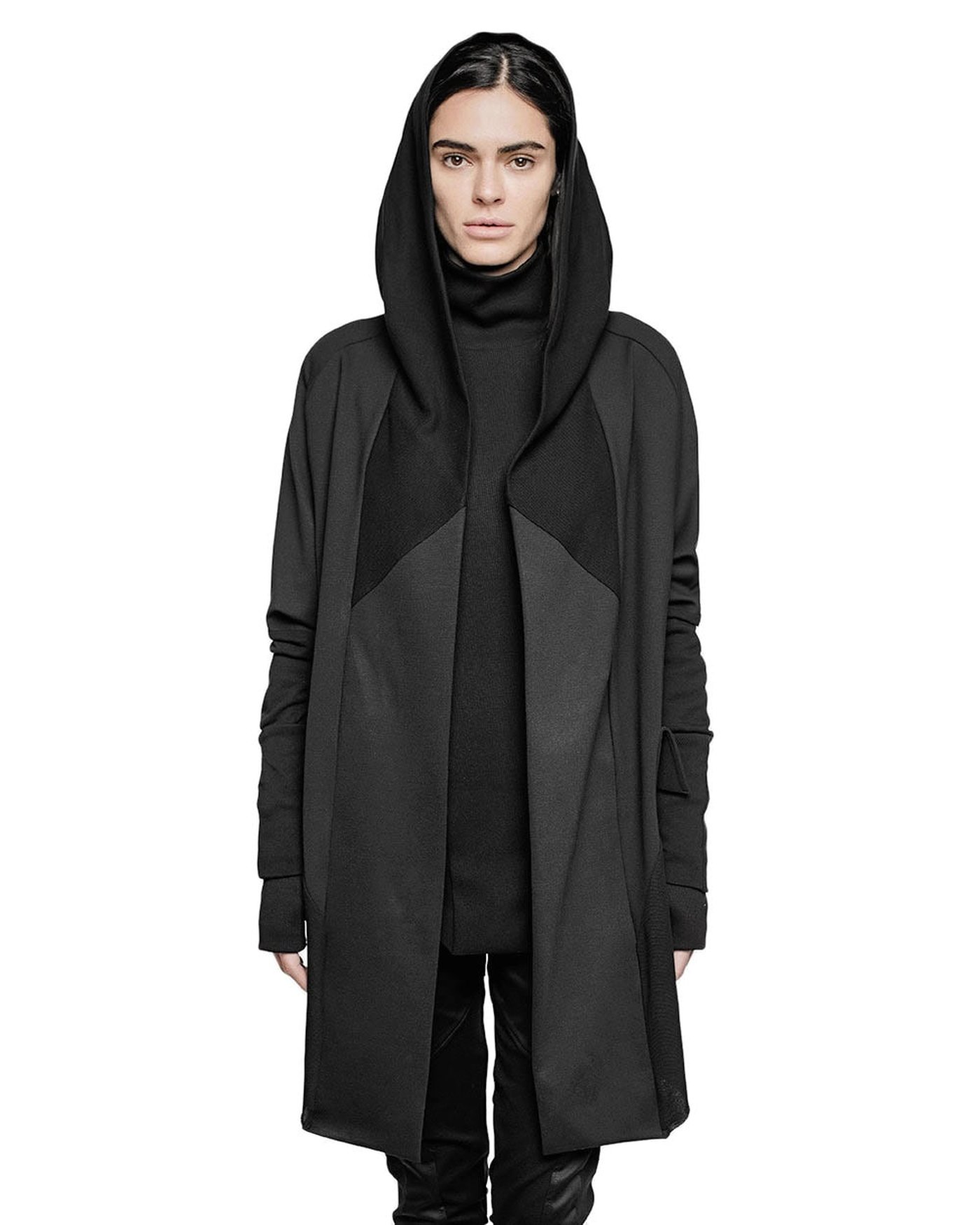 Construct Rugam Hood Cardigan