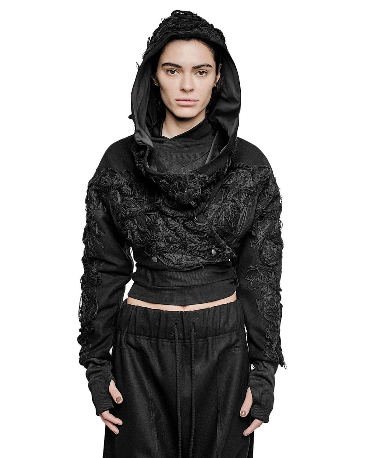 Fiber Bond Winter Crop Jacket