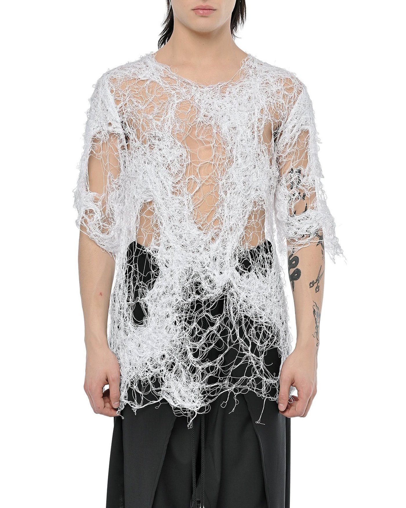 Clouded Web Bonded T-Shirt
