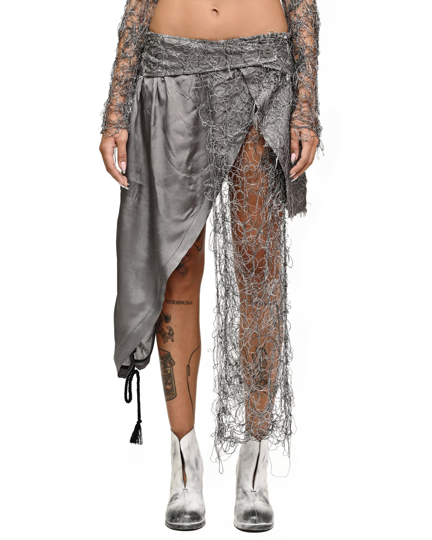 Chroma Fiber Bond Draped Skirt