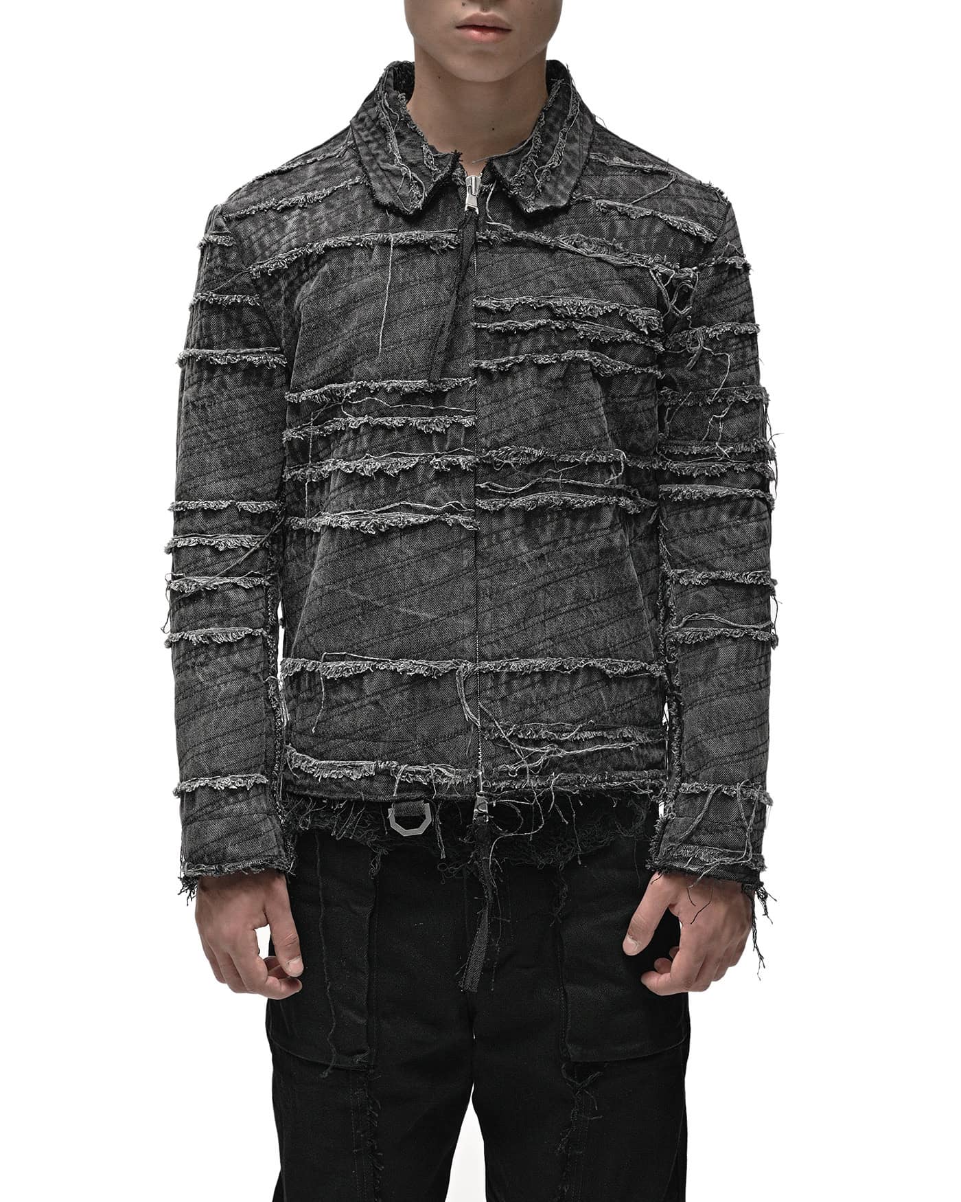 Ashes Linear Cut Washed Jacket