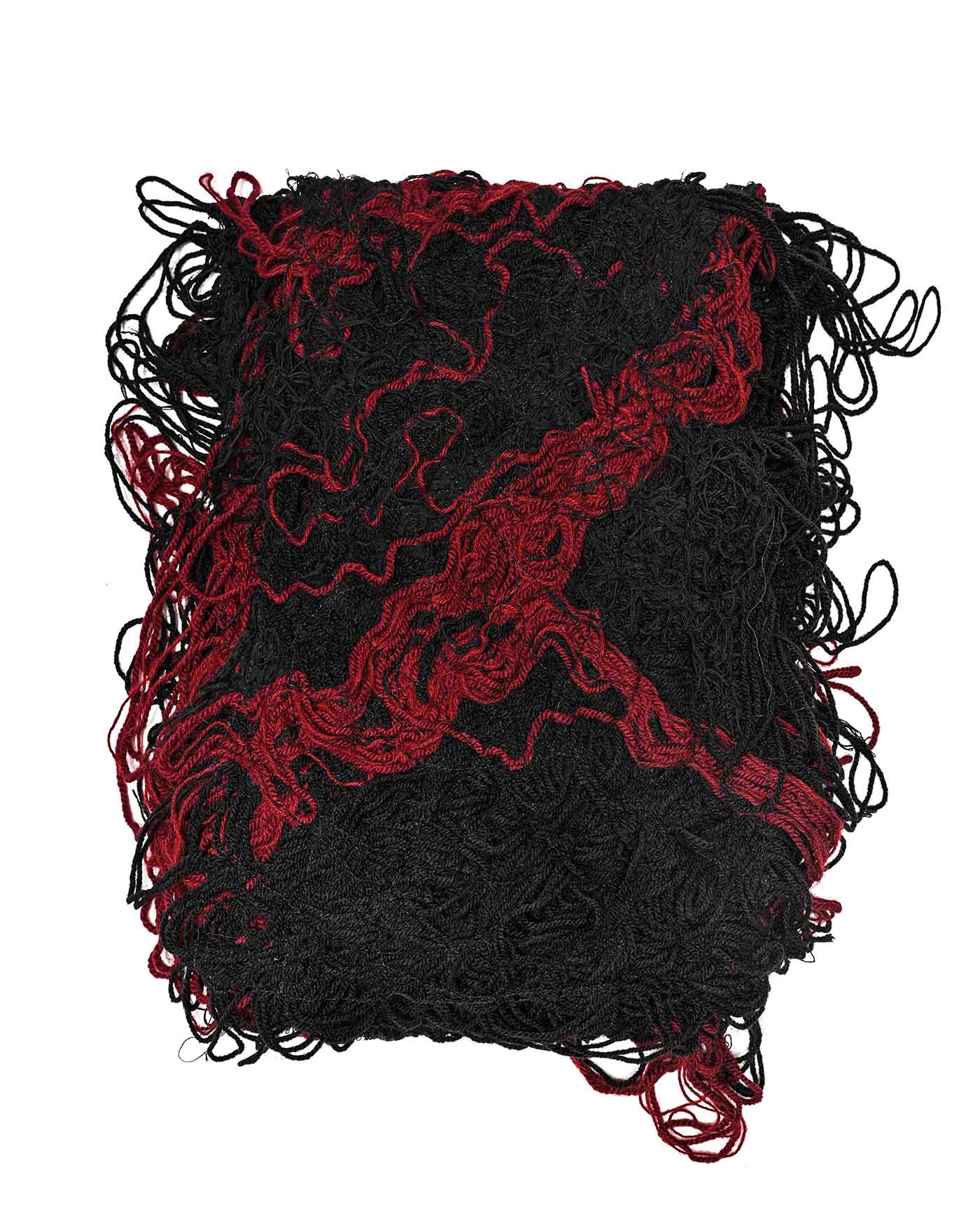 Fiber Bond Magma Long Scarf