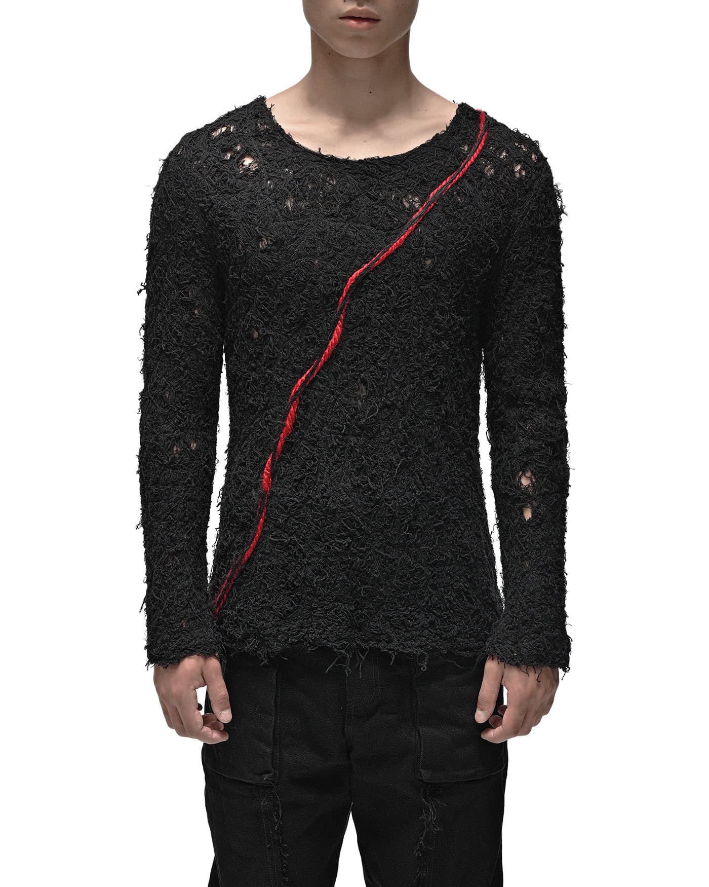 Fiber Bond Lava Path Sweater