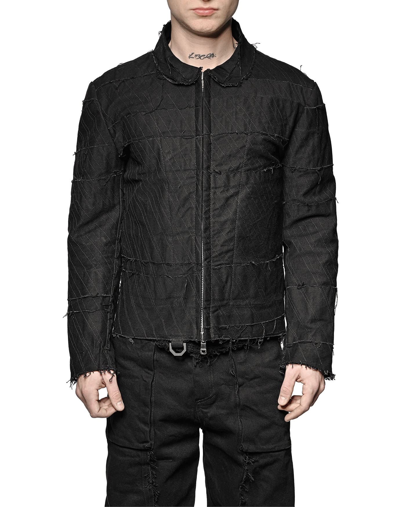 Linear Multi-Cut Split Jacket