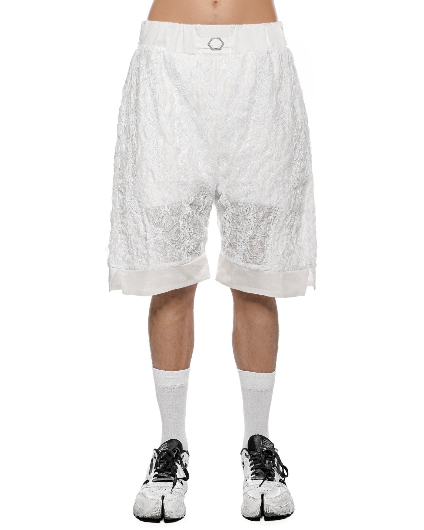 Filamentous Shell Wide Shorts