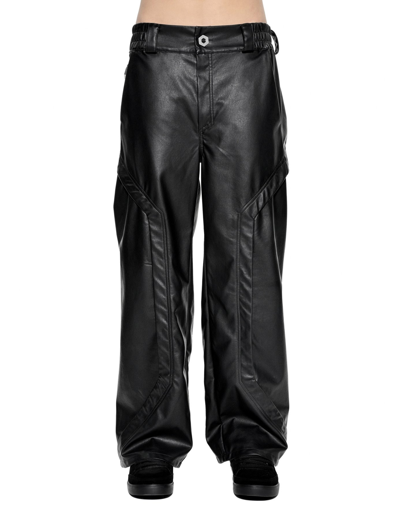 Apex Leather Segment Trousers