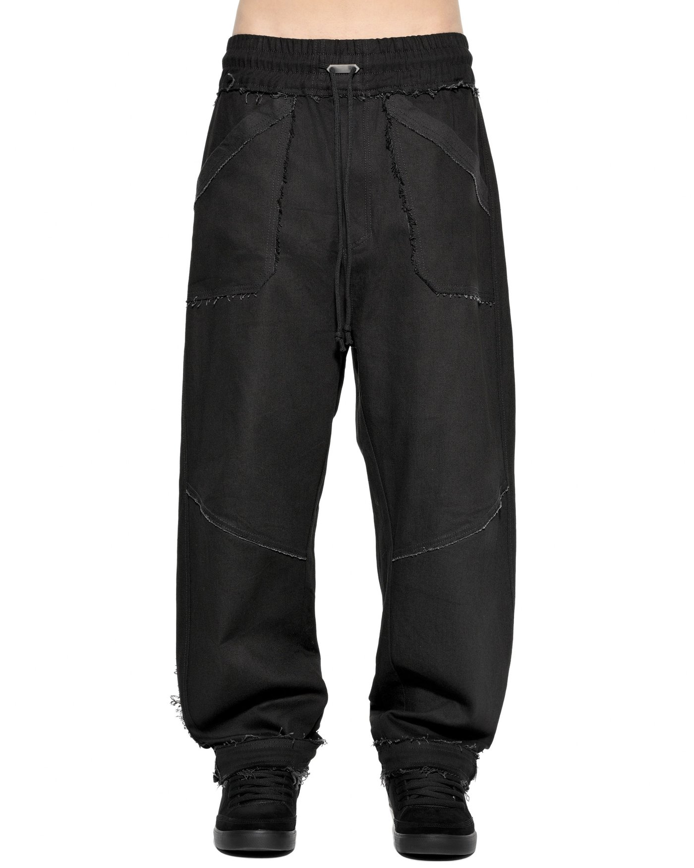 Fracture Volume Denim Pants