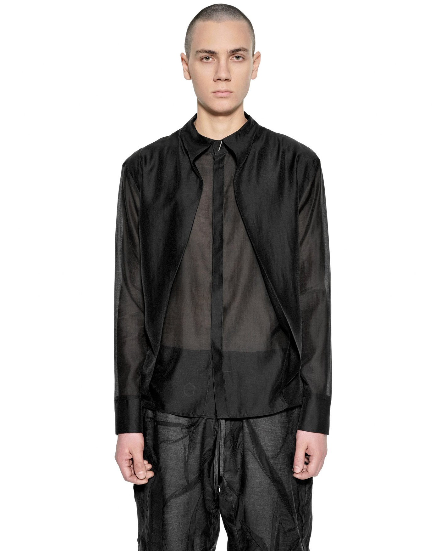 Radiant Semi-Sheer Layers Shirt