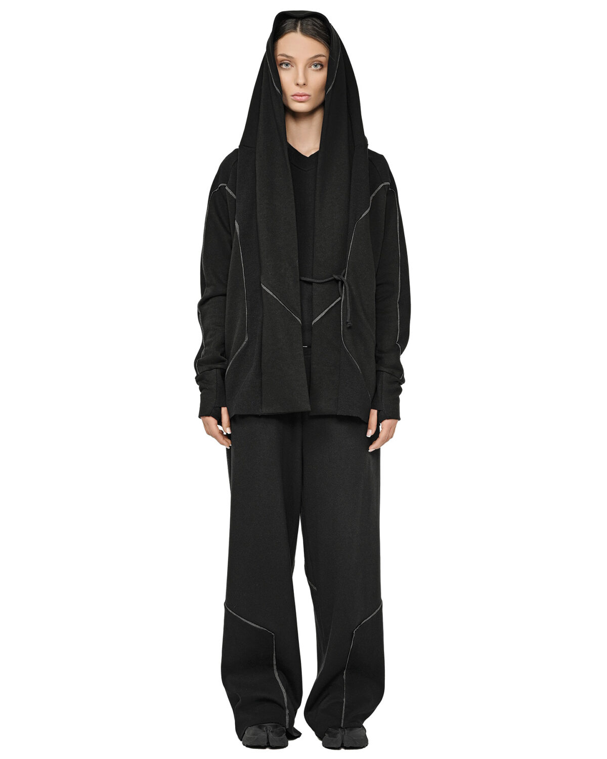 MINOAR - Cluster Panel Flare Pants - 5