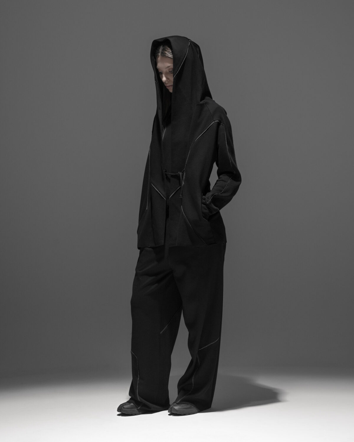 MINOAR - Cluster Panel Flare Pants - 6